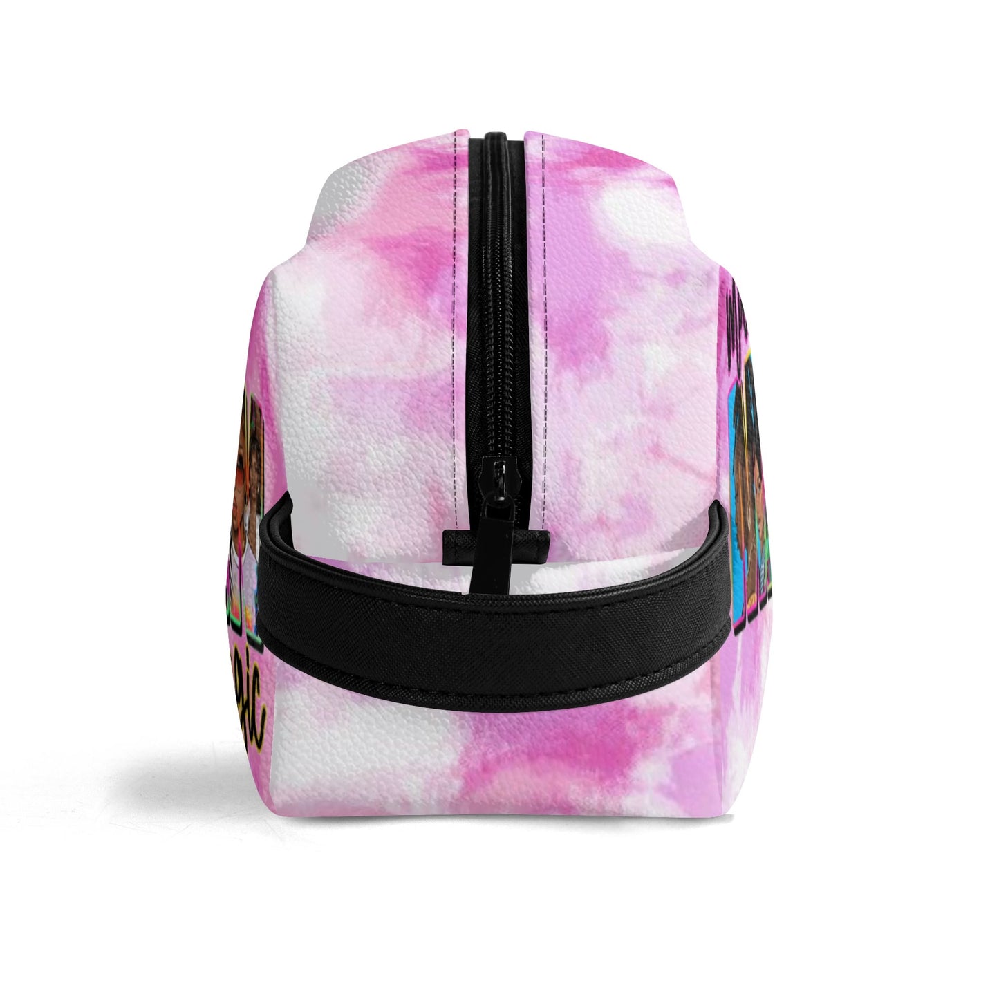 Travel PU Leather Toilettrie Bag Makeup Organizer
