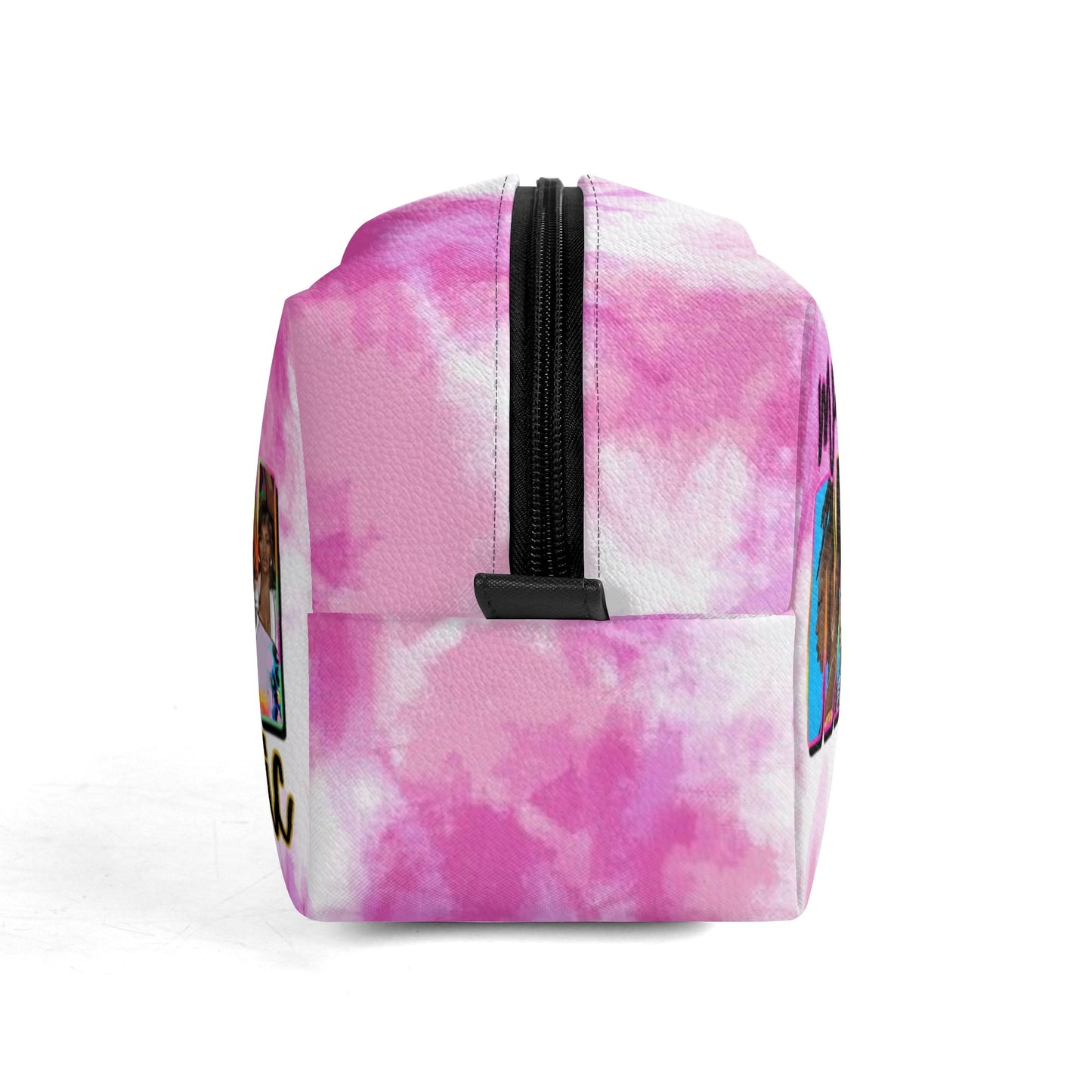 Travel PU Leather Toilettrie Bag Makeup Organizer
