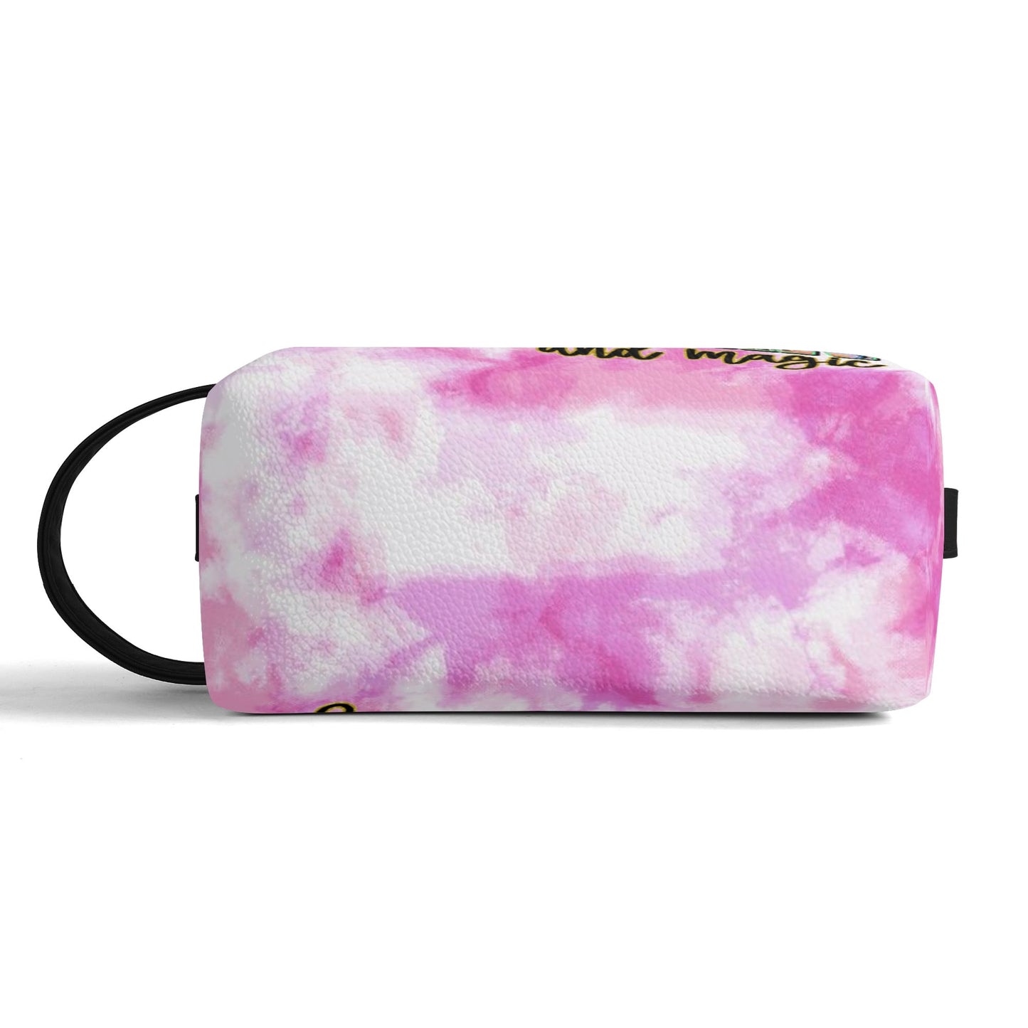 Travel PU Leather Toilettrie Bag Makeup Organizer