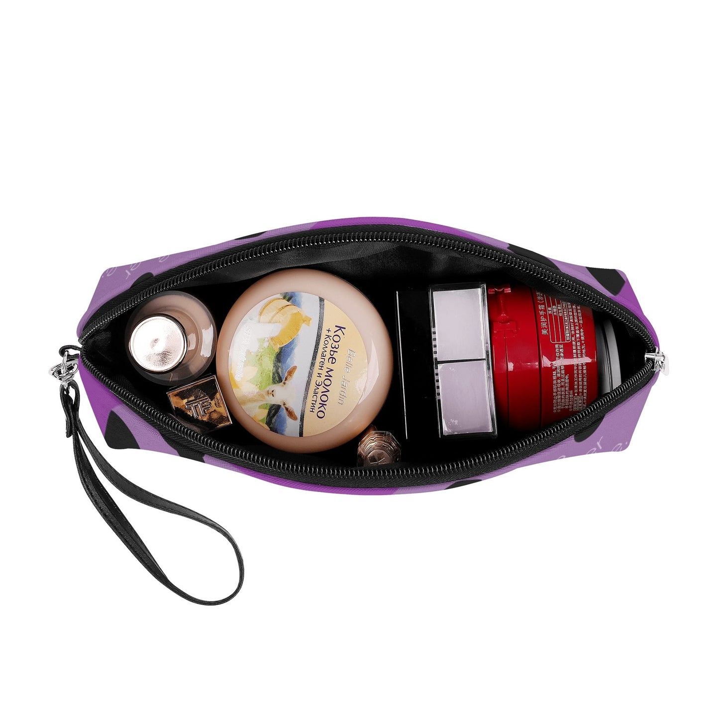 Curved Cosmetic Bag