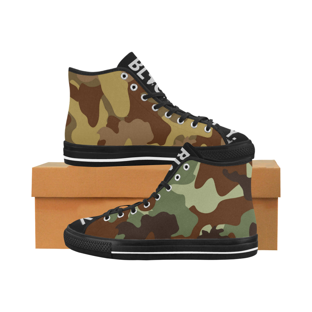 BLACK F.L.Y. Men's Canvas Shoes