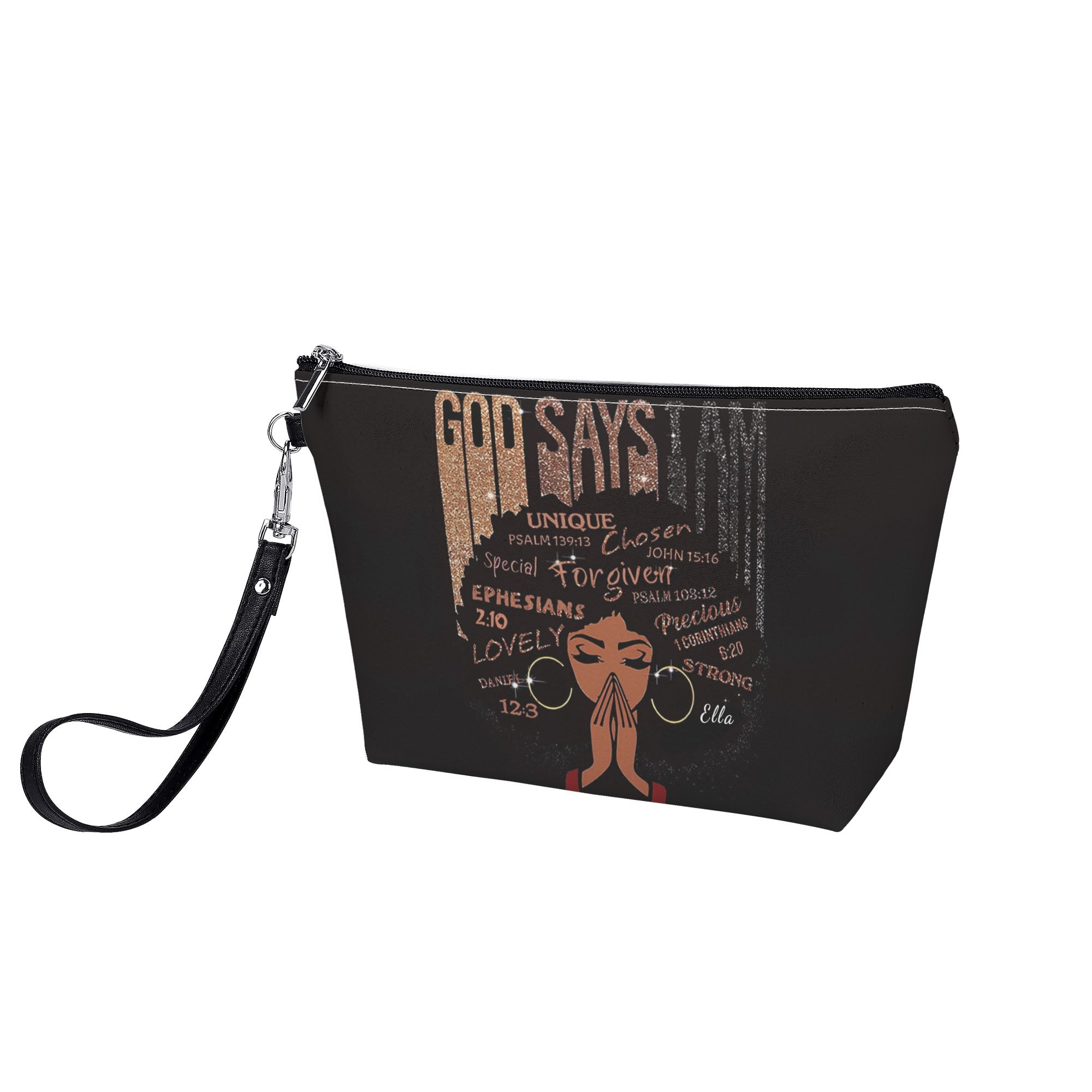 Zipper Sling Make Up Bag
