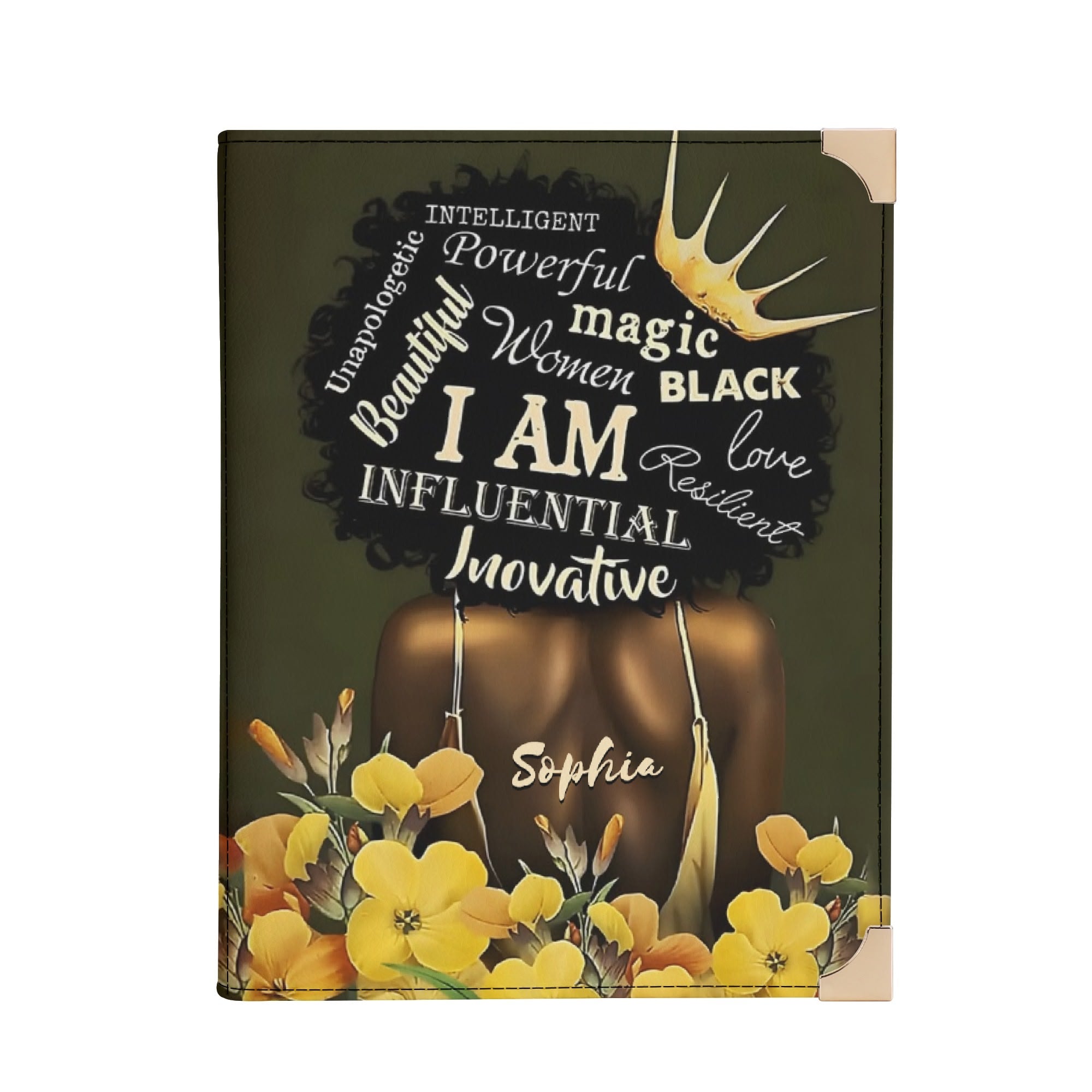 Melanin Queen Book Themed Handbag for Literary Lovers