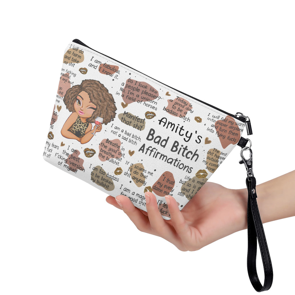 Zipper Sling Make Up Bag