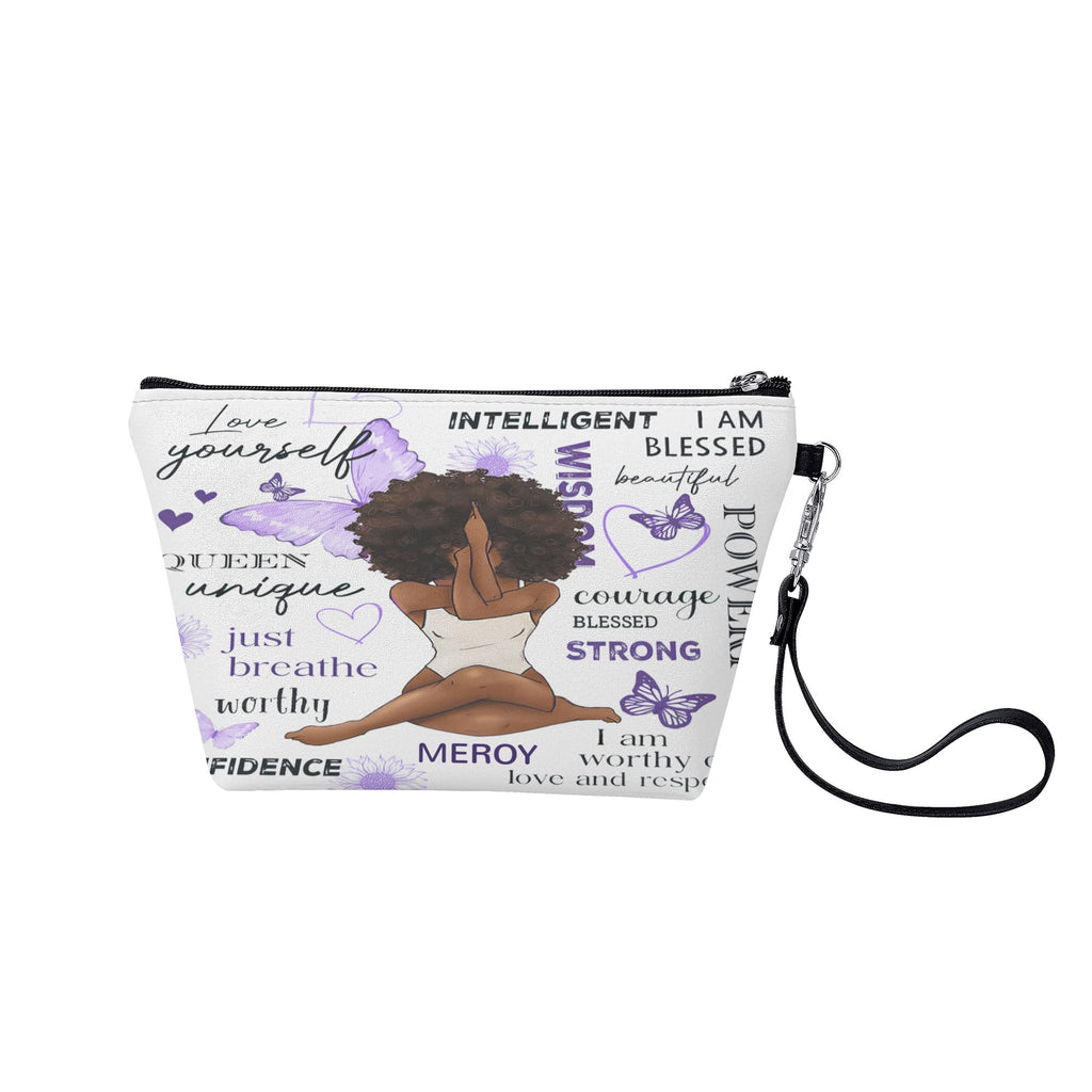 Zipper Sling Make Up Bag
