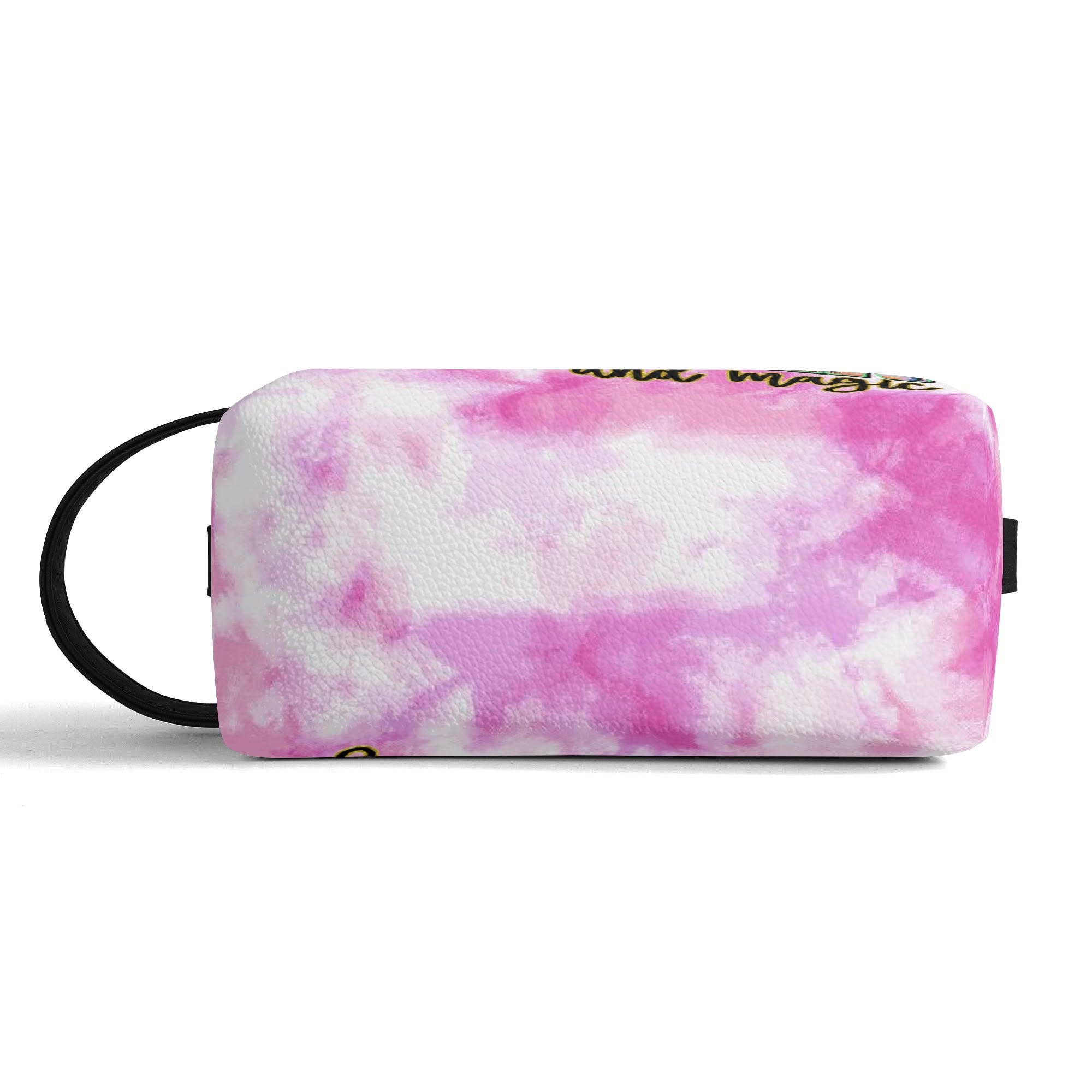 Travel PU Leather Toilettrie Bag Makeup Organizer
