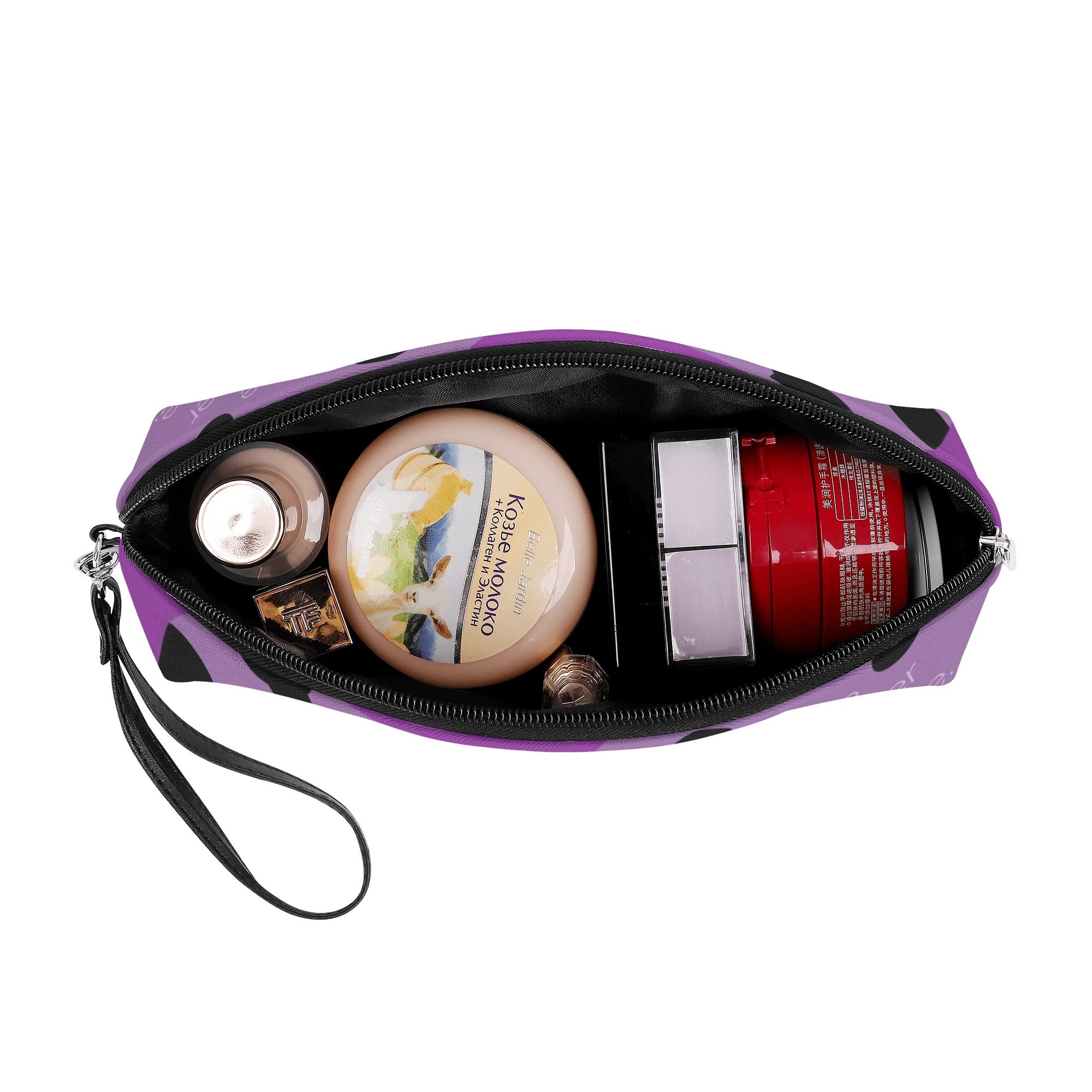 Curved Cosmetic Bag
