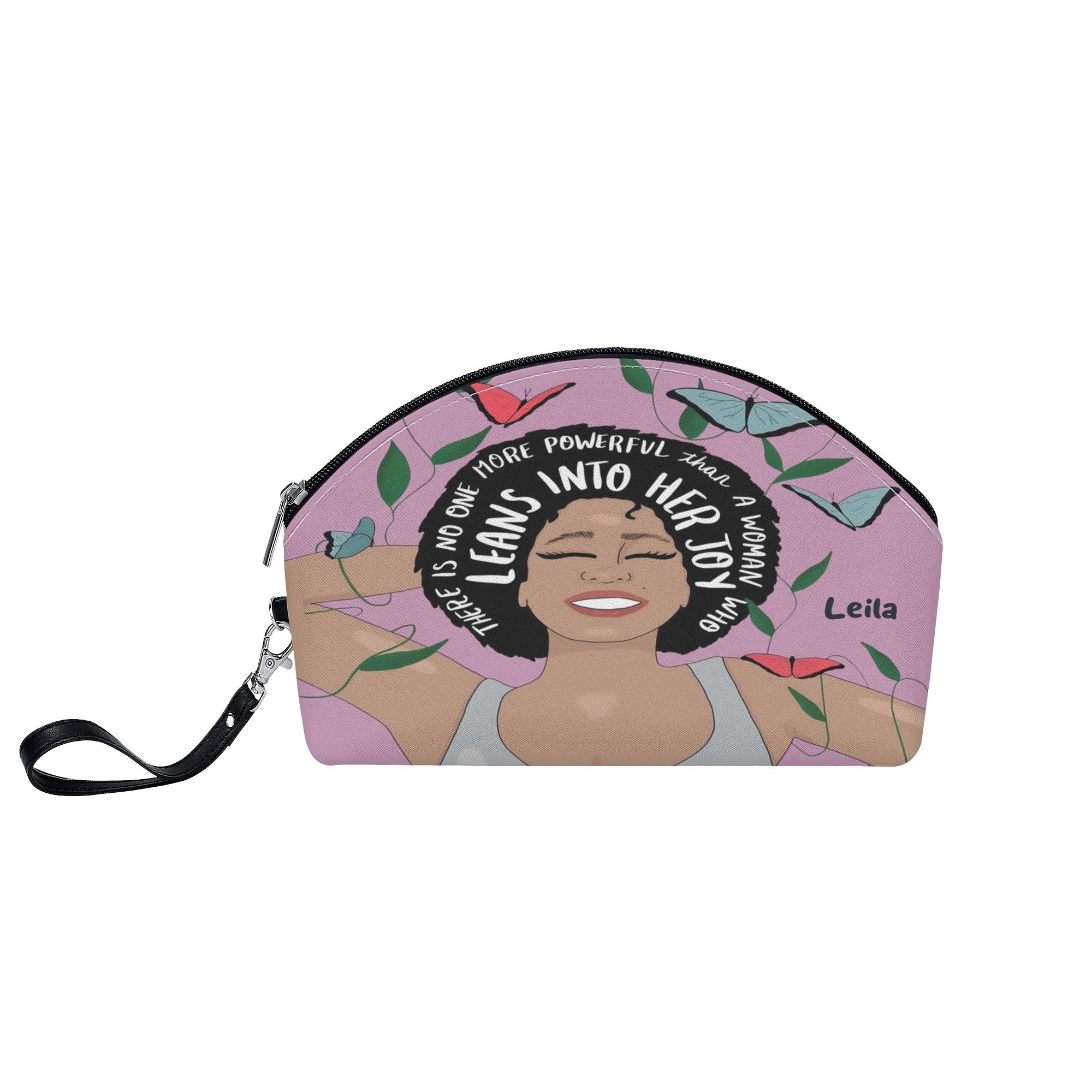 Curved Cosmetic Bag