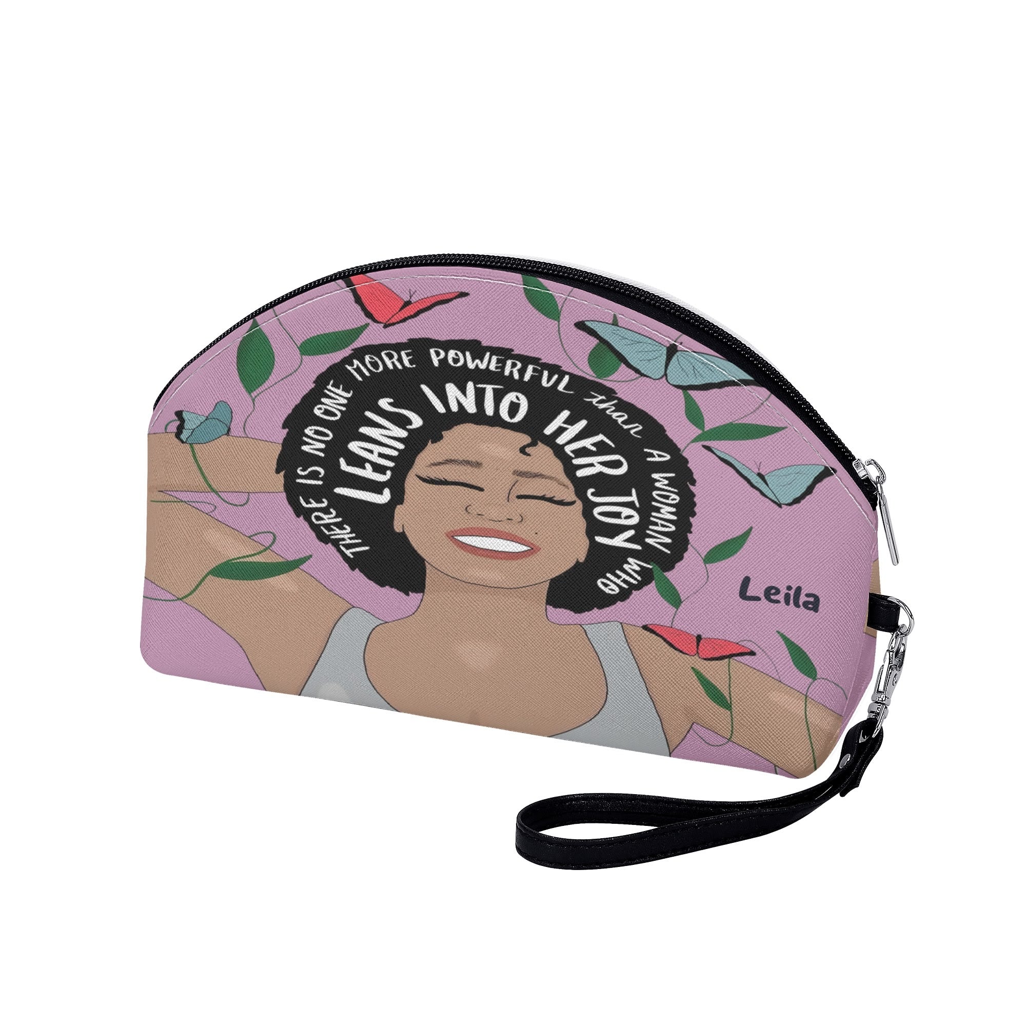 Curved Cosmetic Bag