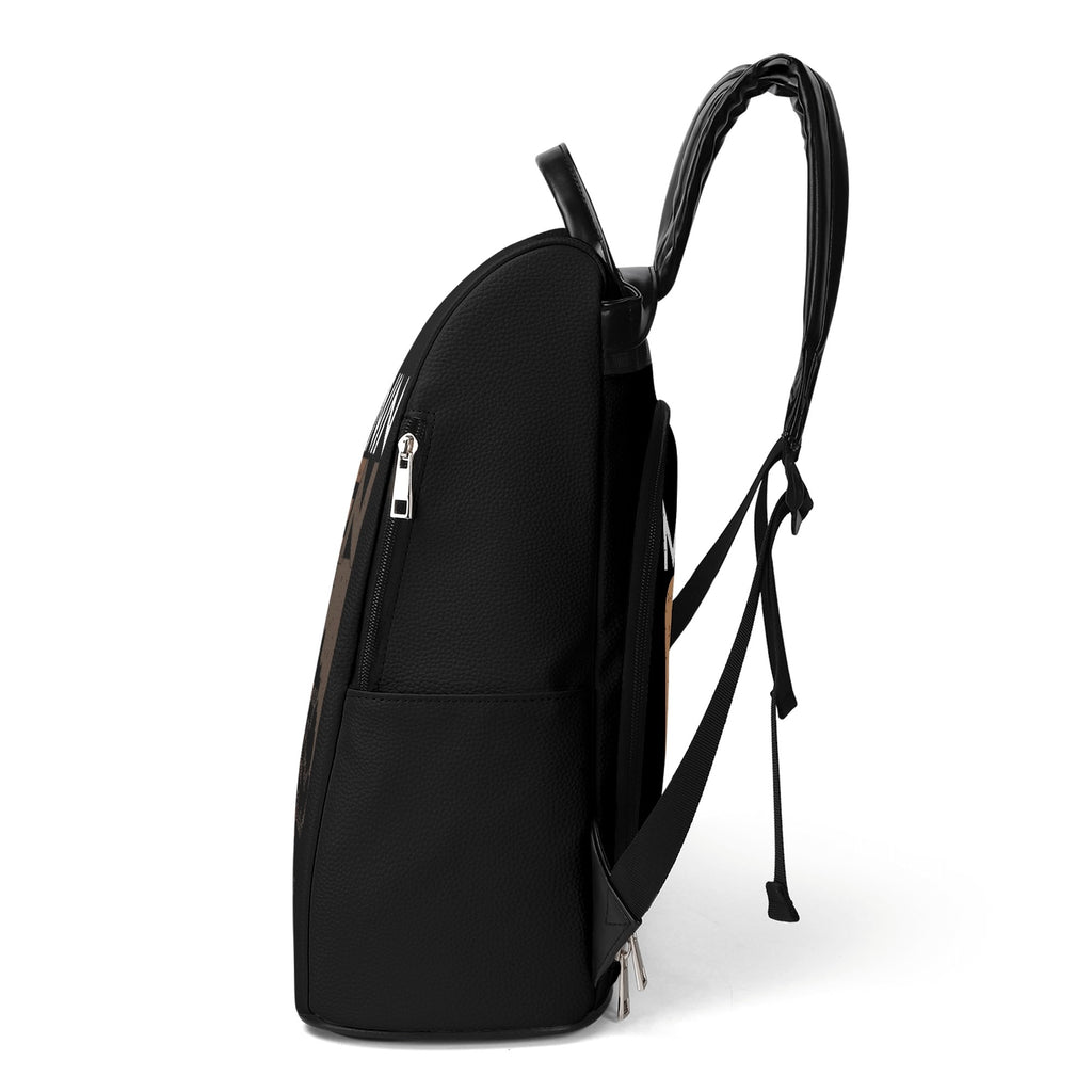 New Travel PU Daypack Anti-theft Backpack Nursing Bag