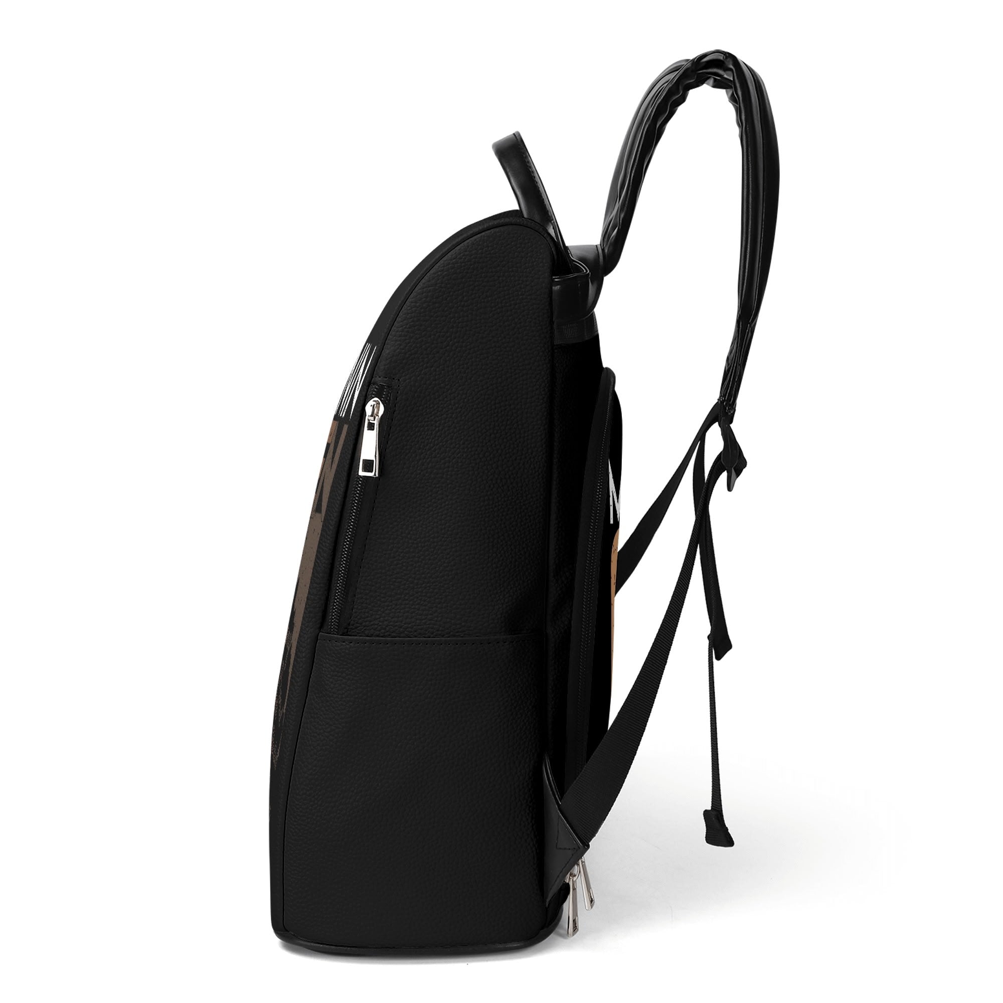 New Travel PU Daypack Anti-theft Backpack Nursing Bag
