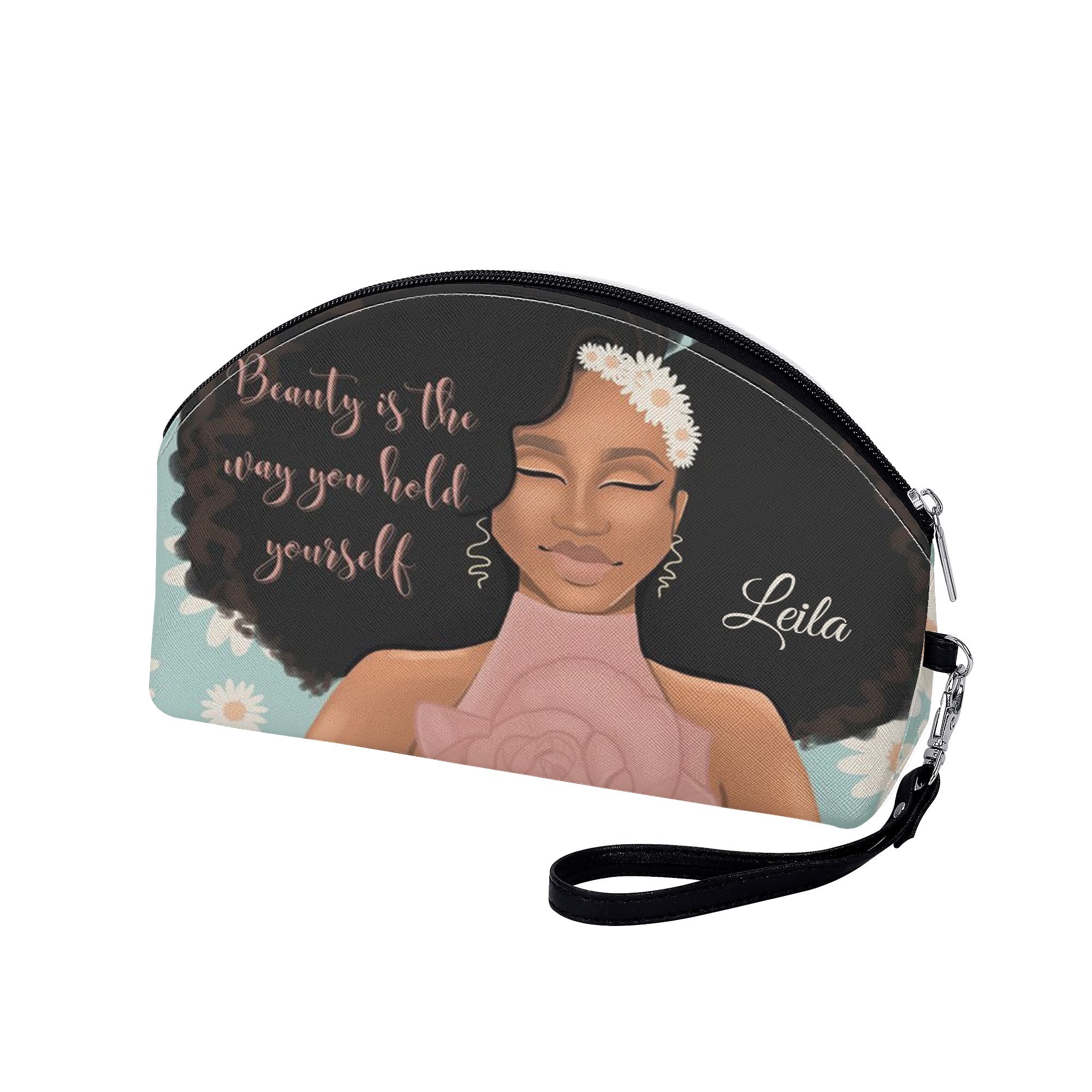 Curved Cosmetic Bag