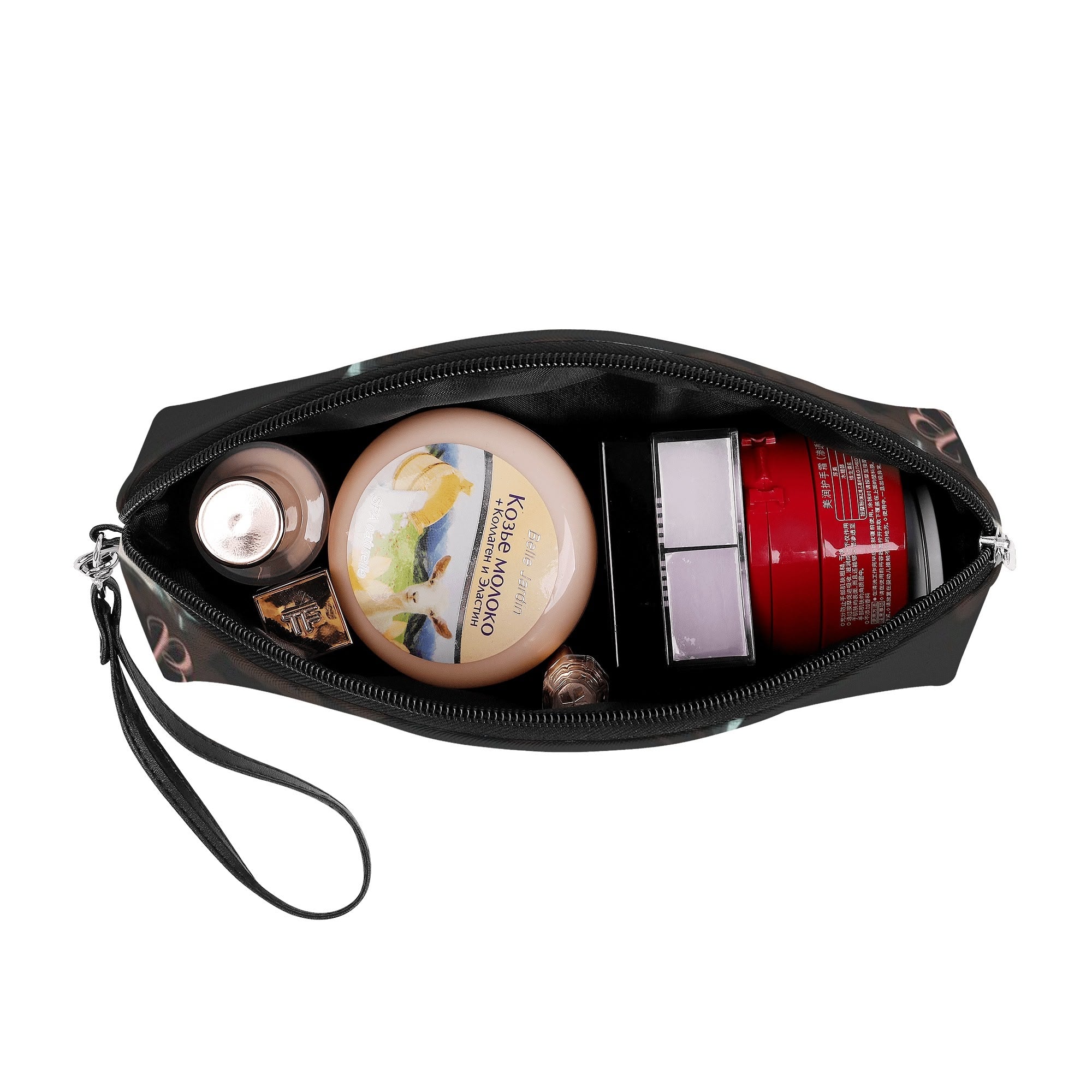 Curved Cosmetic Bag