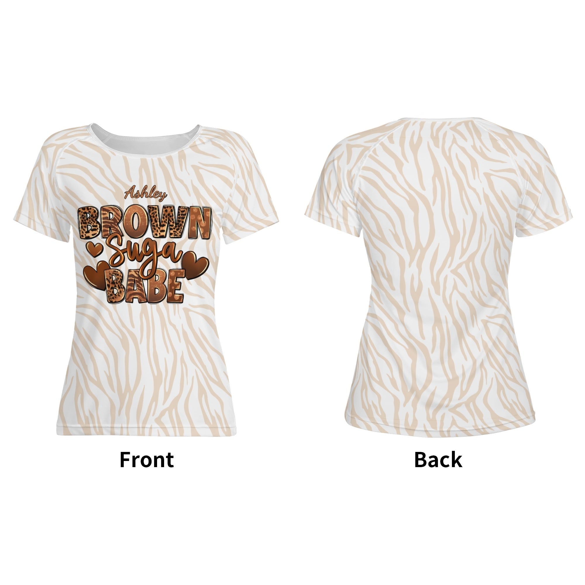 Womens All-Over Print T shirt