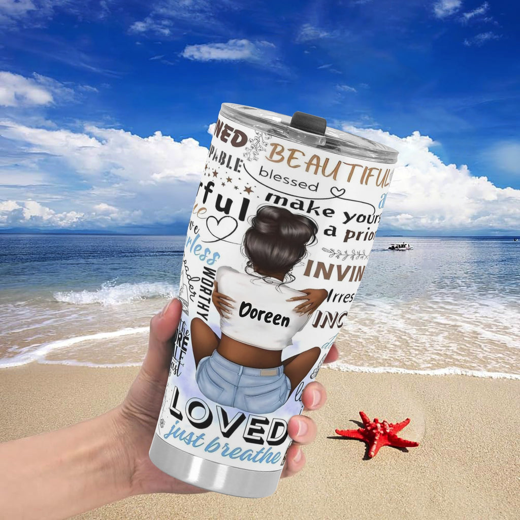 3D Personalized Stainless Steel Tumbler 30oz Printed Cup Gift
