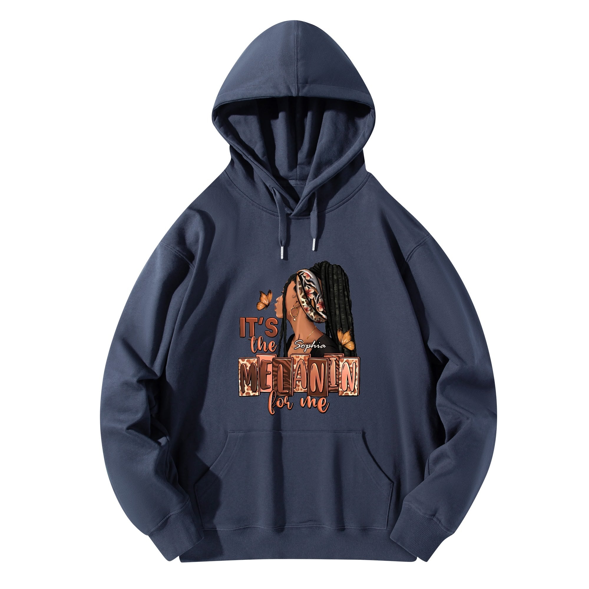 Unisex Front & Back Printing Cotton Hoodie
