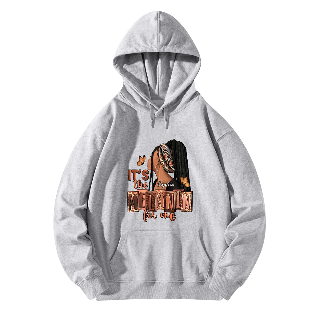 Unisex Front & Back Printing Cotton Hoodie