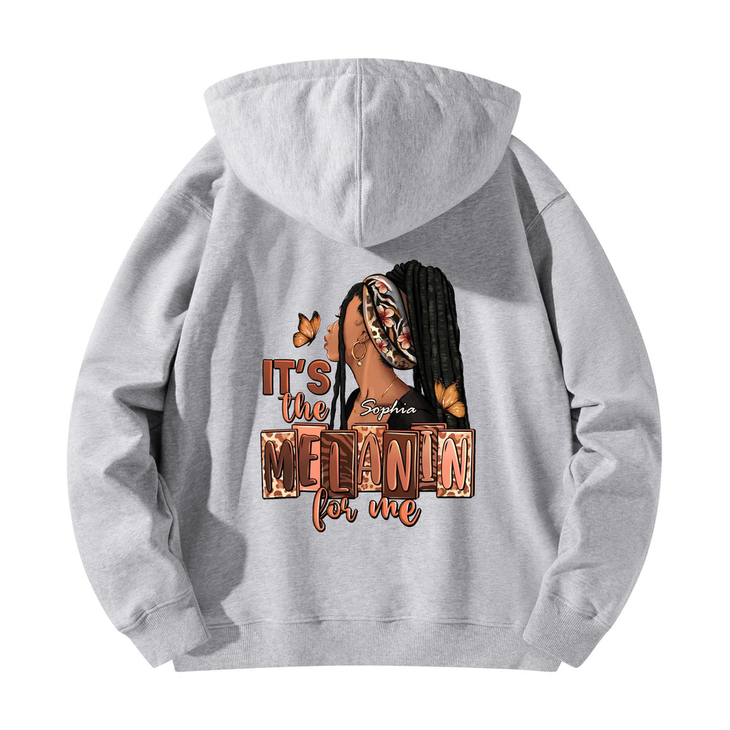 Unisex Front & Back Printing Cotton Hoodie