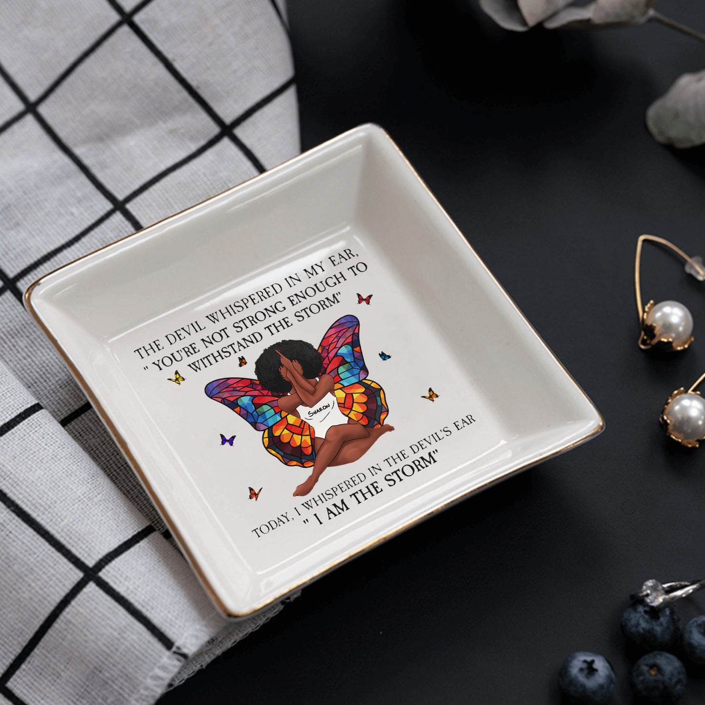 Custom Ceramic Square Dinner Plates Appetizer Plates 1 Pcs ,2 Pcs, 4 Pcs