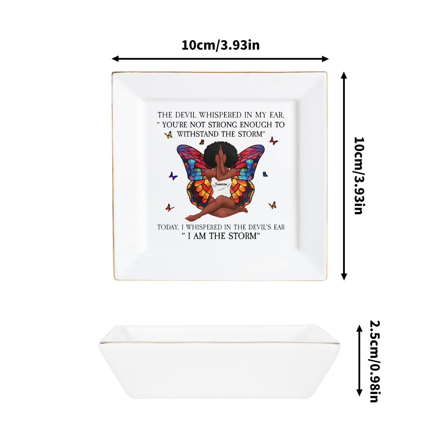 Custom Ceramic Square Dinner Plates Appetizer Plates 1 Pcs ,2 Pcs, 4 Pcs