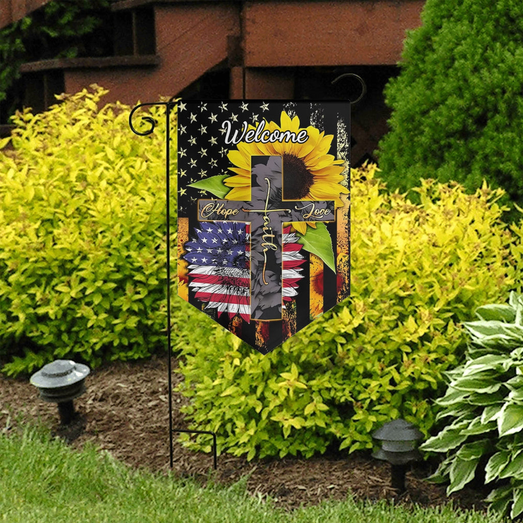 Garden Flag Banner (Inverted-triangle) 12X18 In