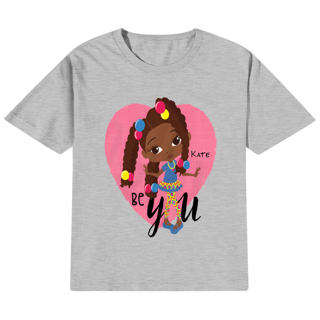 Kids Cotton Front & Back Printing T-Shirt