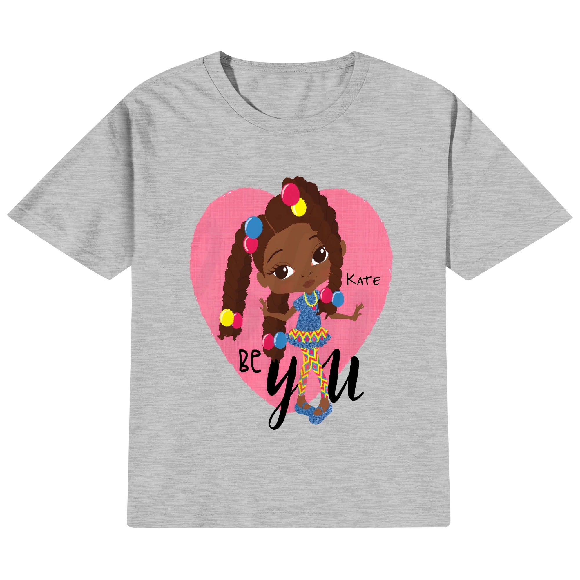 Kids Cotton Front & Back Printing T-Shirt