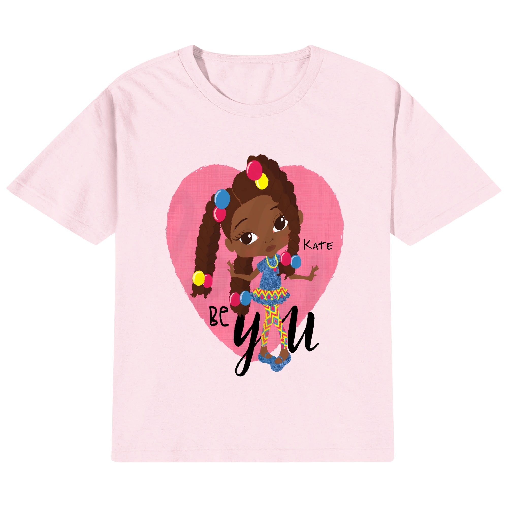 Kids Cotton Front & Back Printing T-Shirt