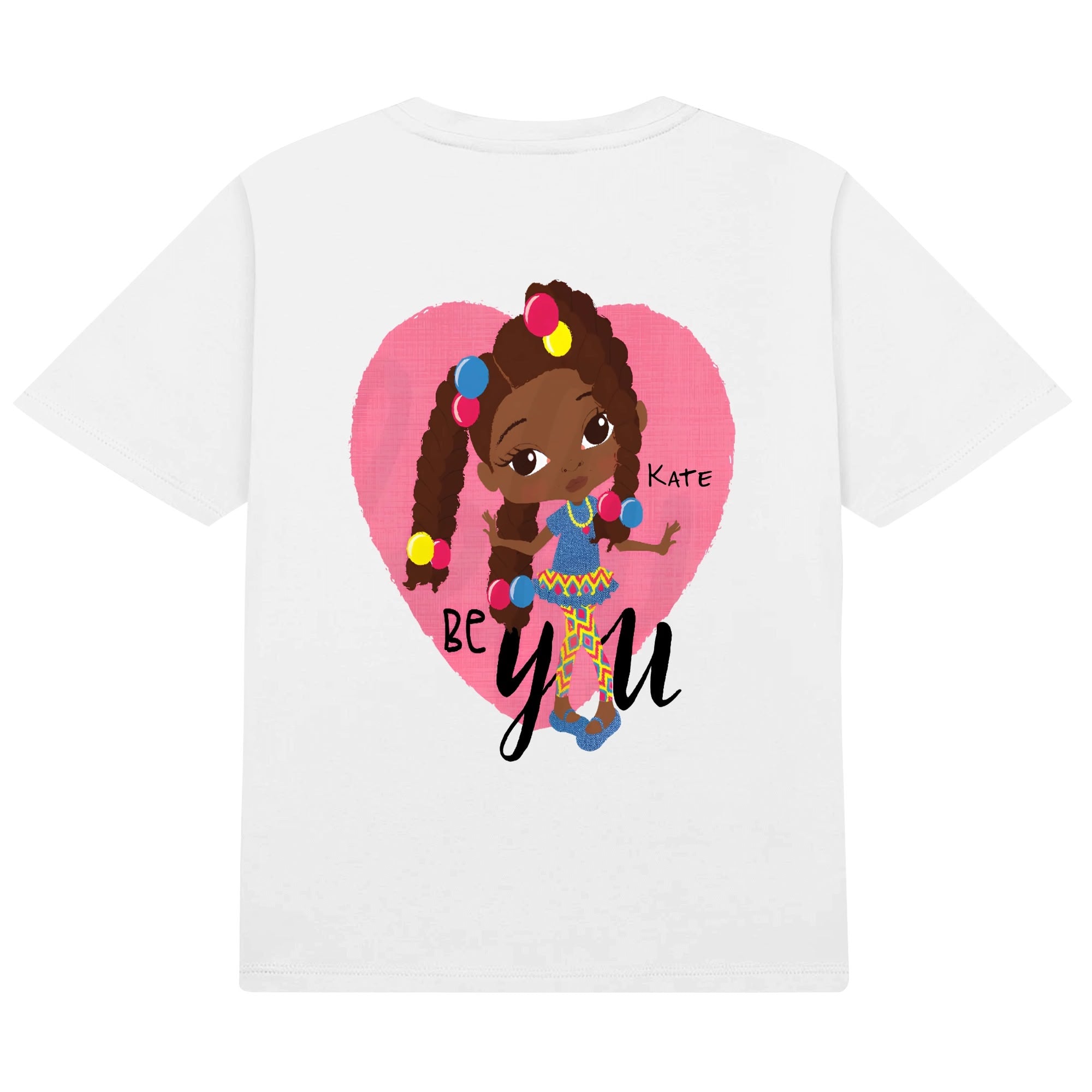 Kids Cotton Front & Back Printing T-Shirt