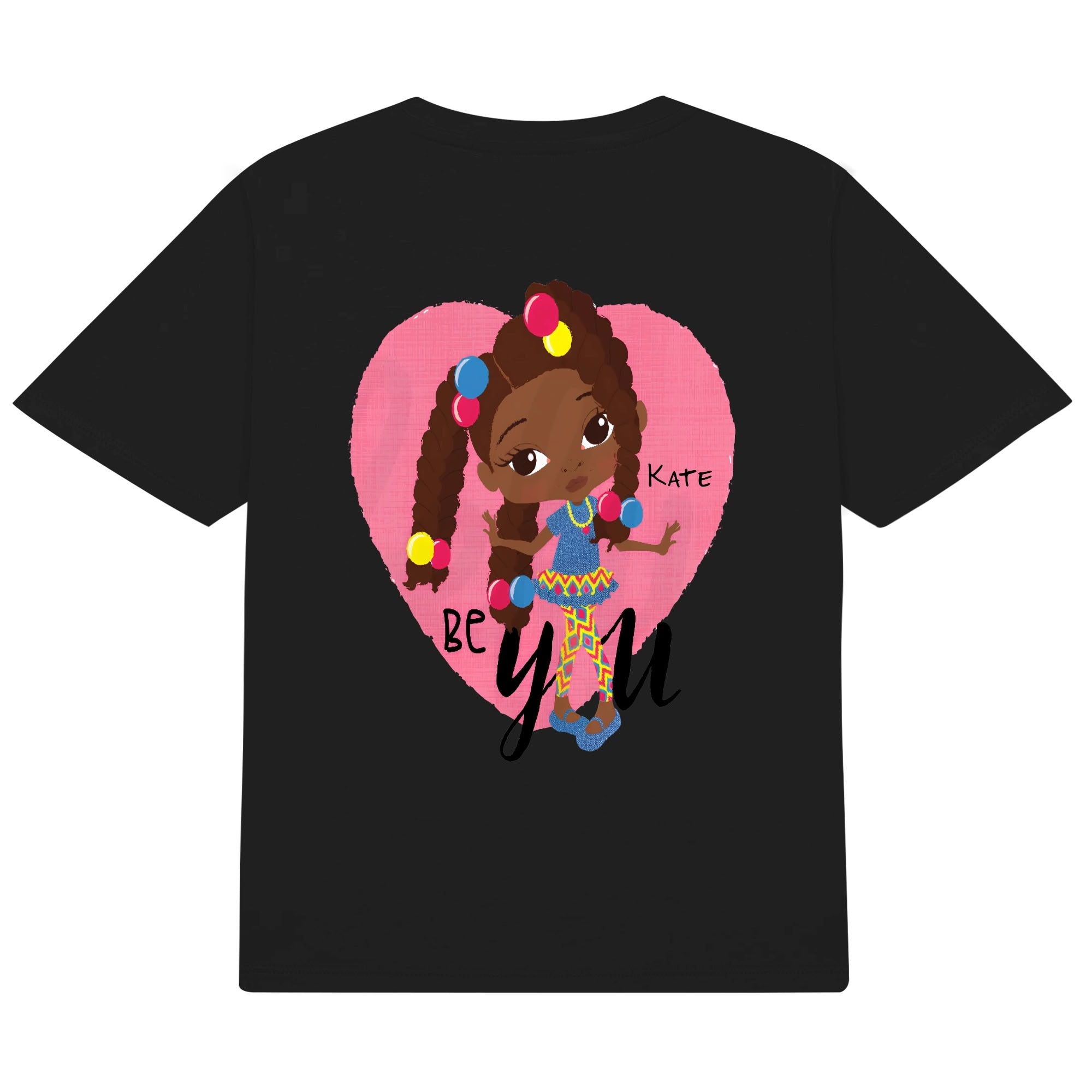 Kids Cotton Front & Back Printing T-Shirt