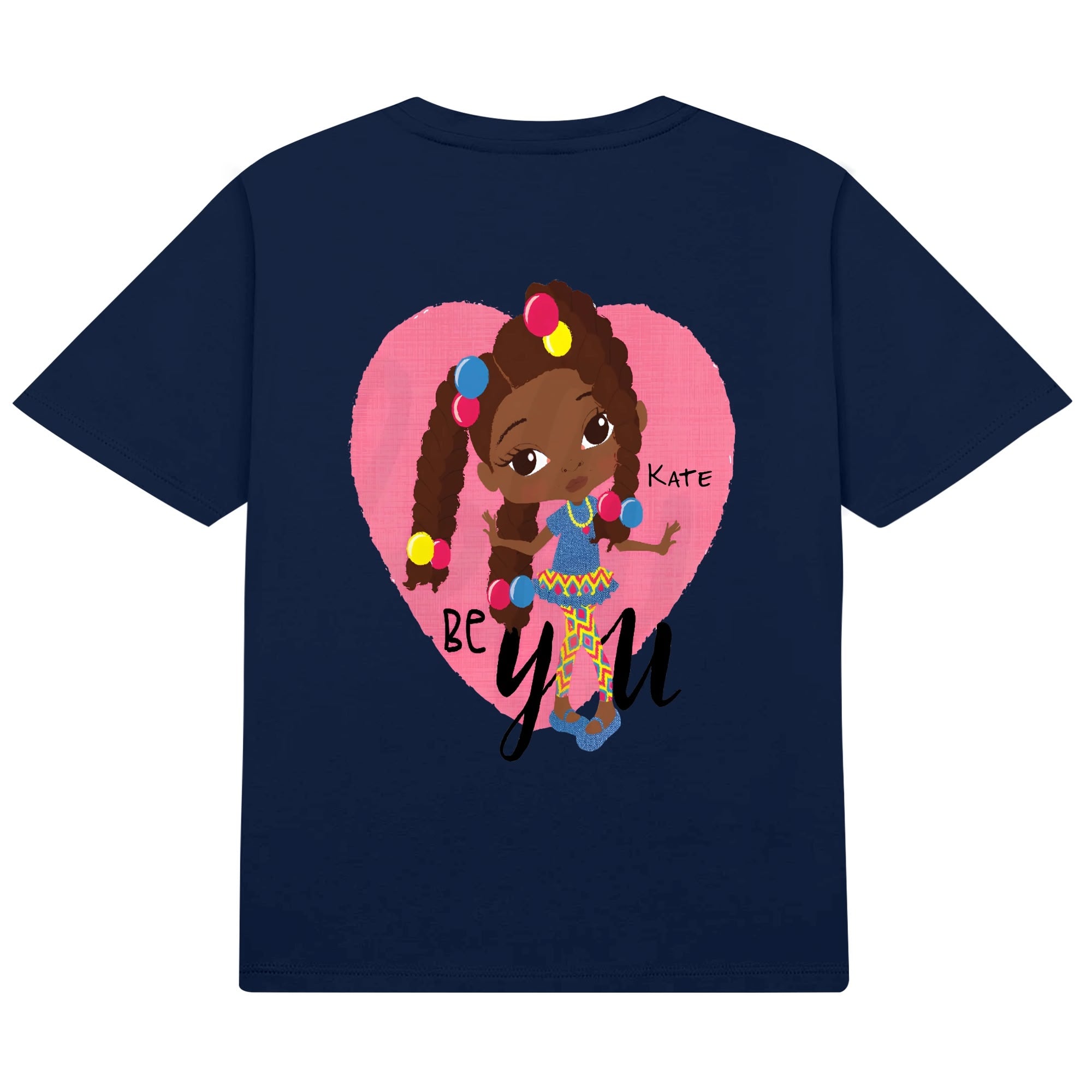 Kids Cotton Front & Back Printing T-Shirt