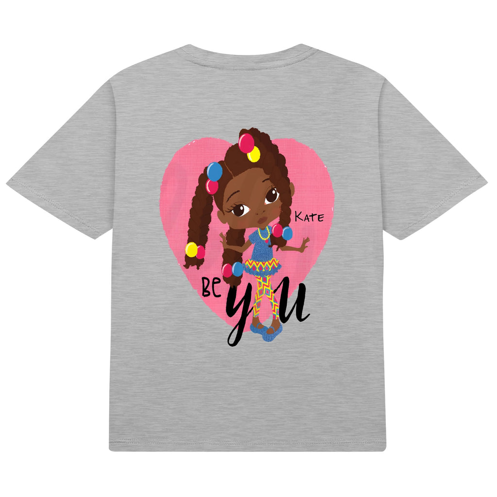 Kids Cotton Front & Back Printing T-Shirt