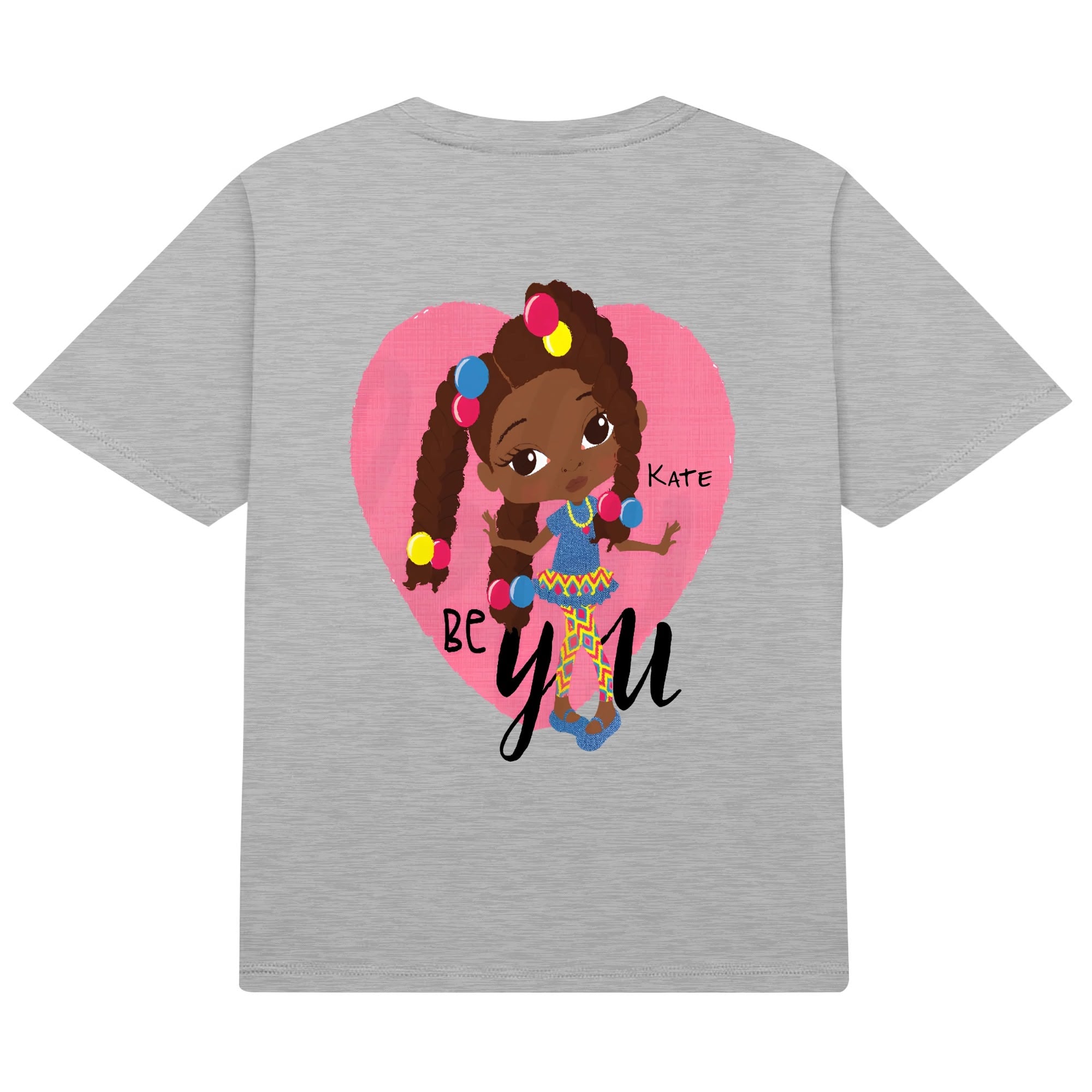 Kids Cotton Front & Back Printing T-Shirt