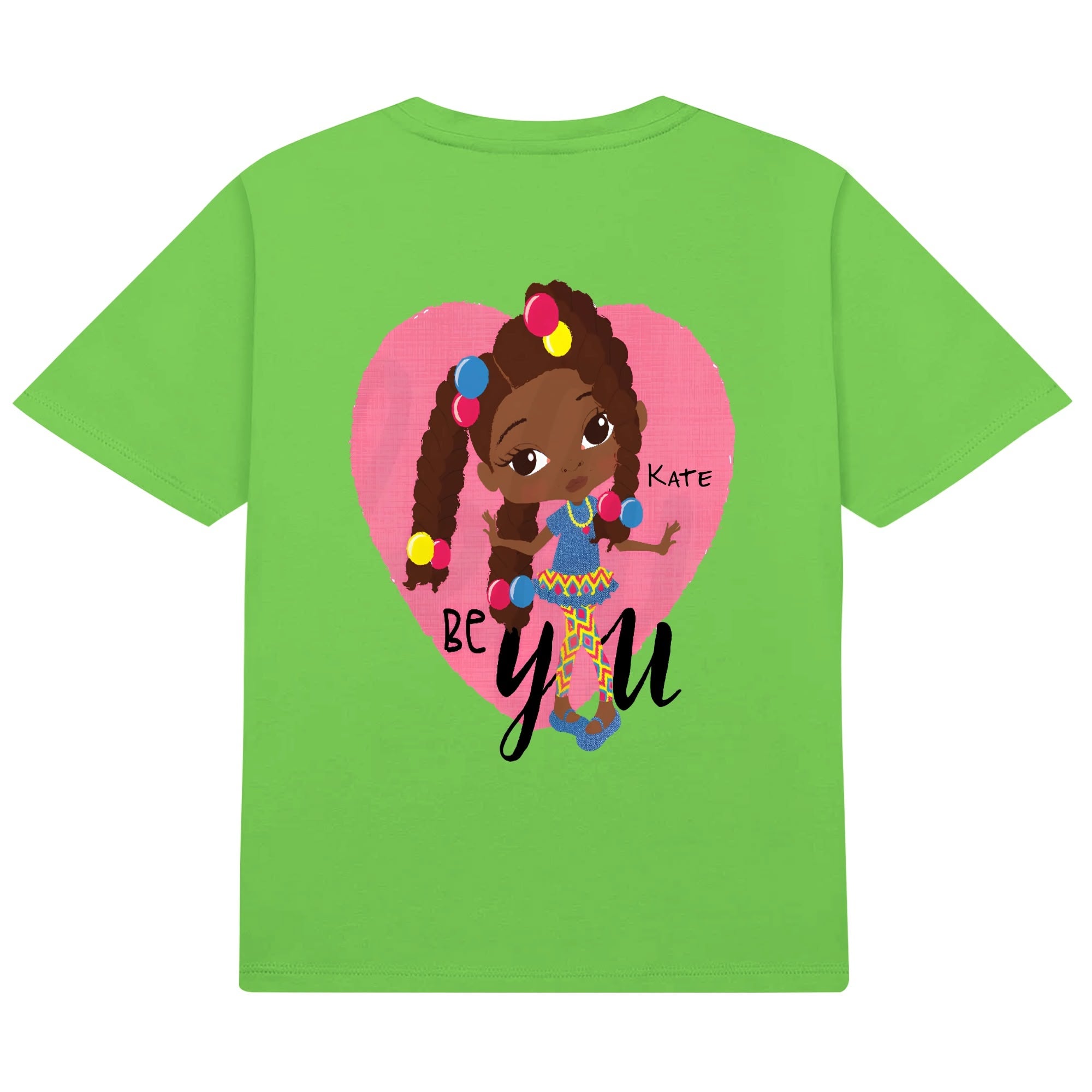 Kids Cotton Front & Back Printing T-Shirt