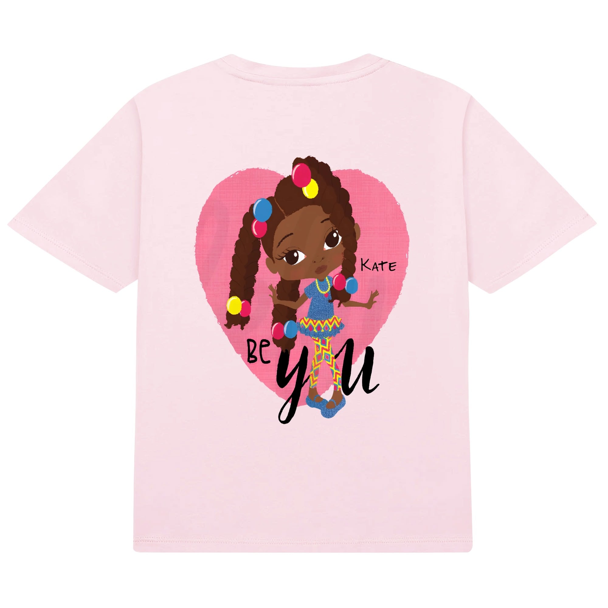 Kids Cotton Front & Back Printing T-Shirt
