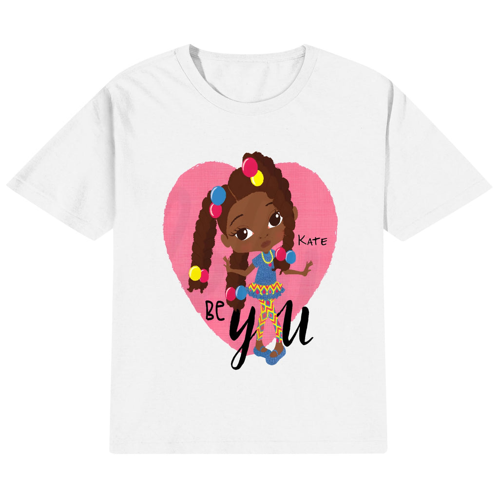 Kids Cotton Front & Back Printing T-Shirt