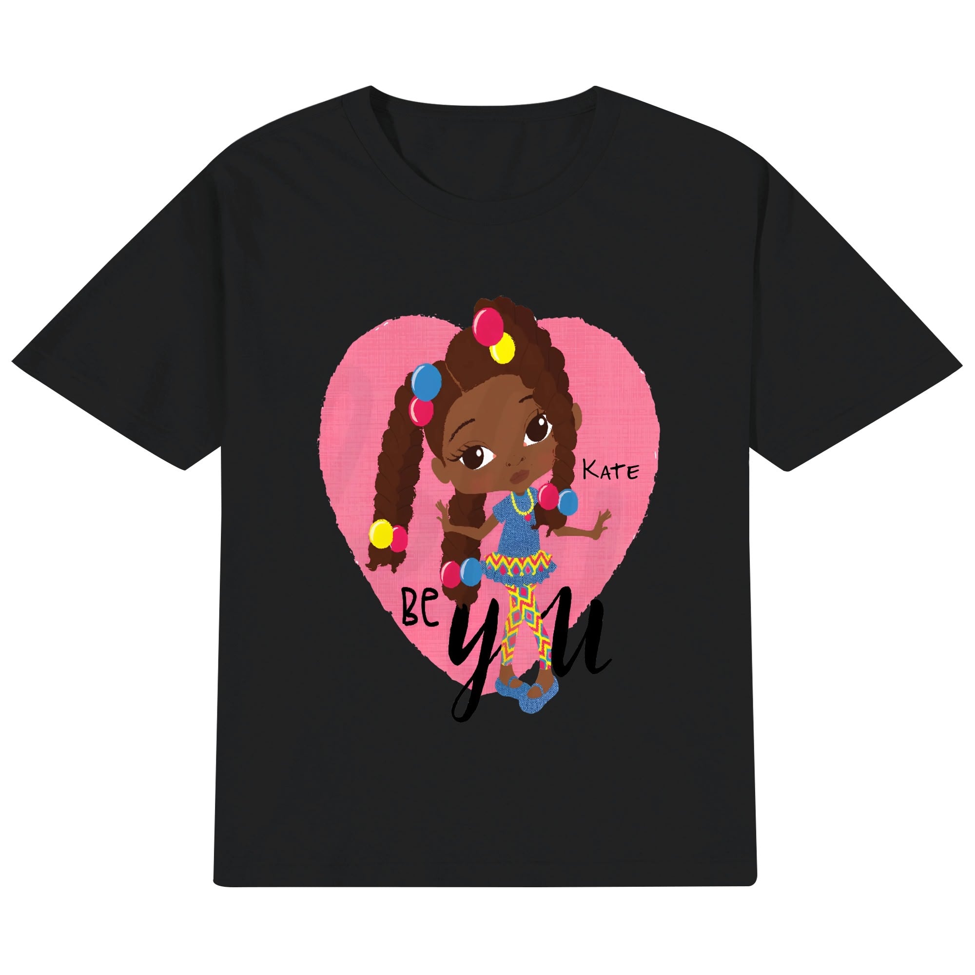 Kids Cotton Front & Back Printing T-Shirt