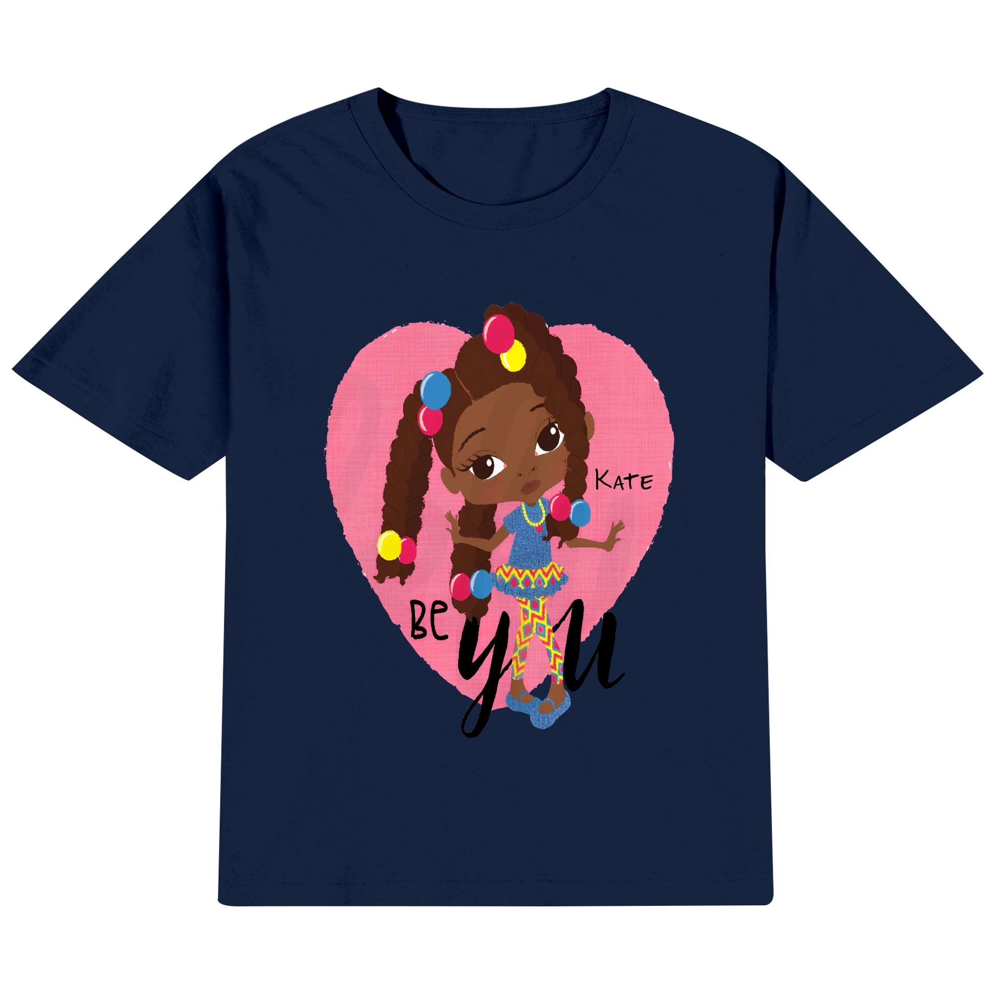 Kids Cotton Front & Back Printing T-Shirt