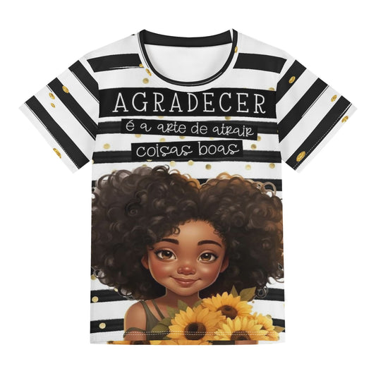 Childrens Loose Fit Short Sleeve T-Shirt