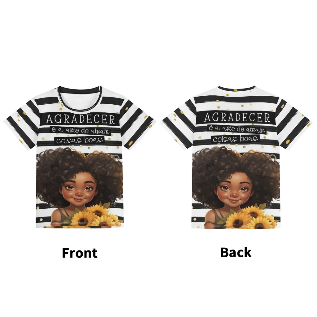 Childrens Loose Fit Short Sleeve T-Shirt