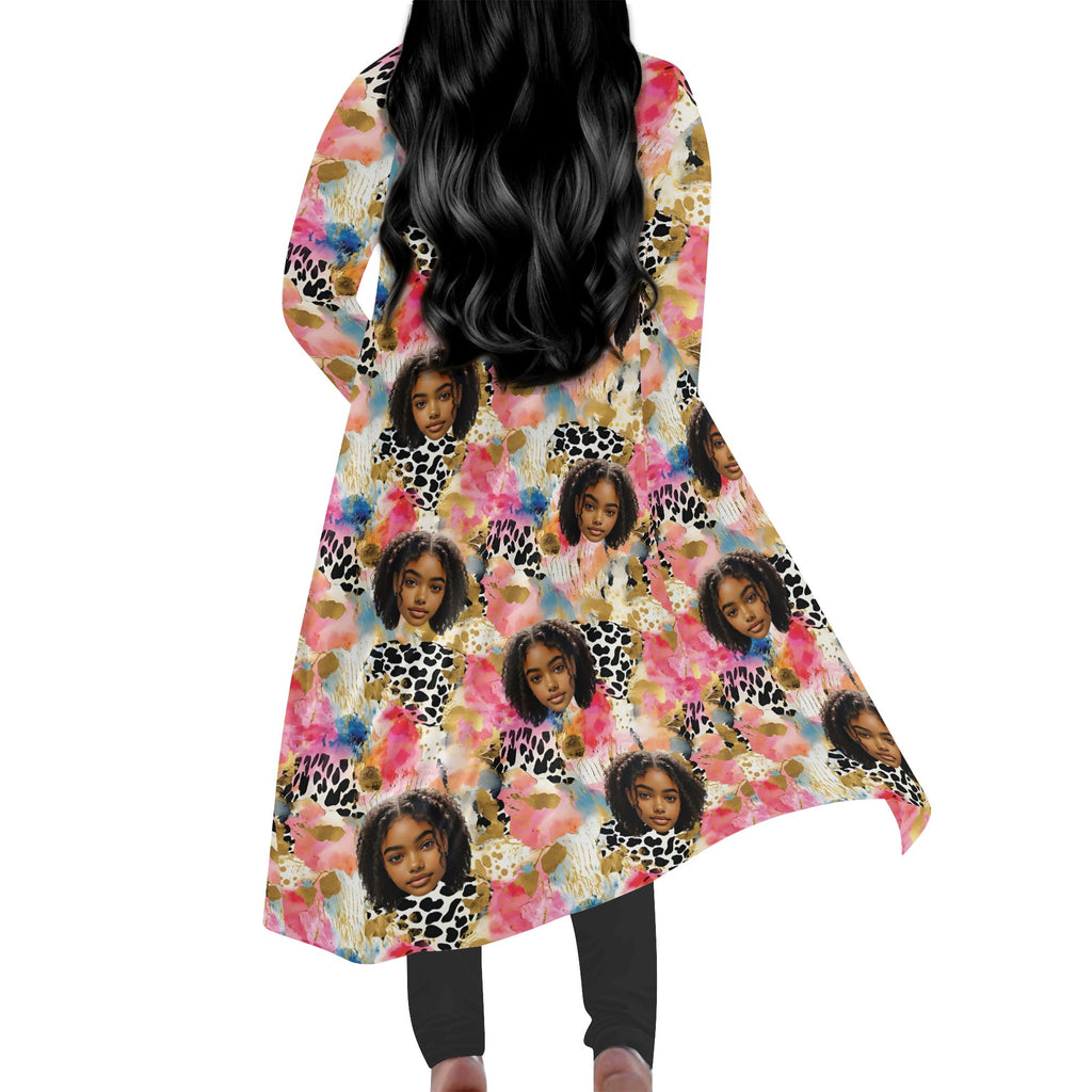 Womens Long Flowy Lightweight Kimono Cardigan