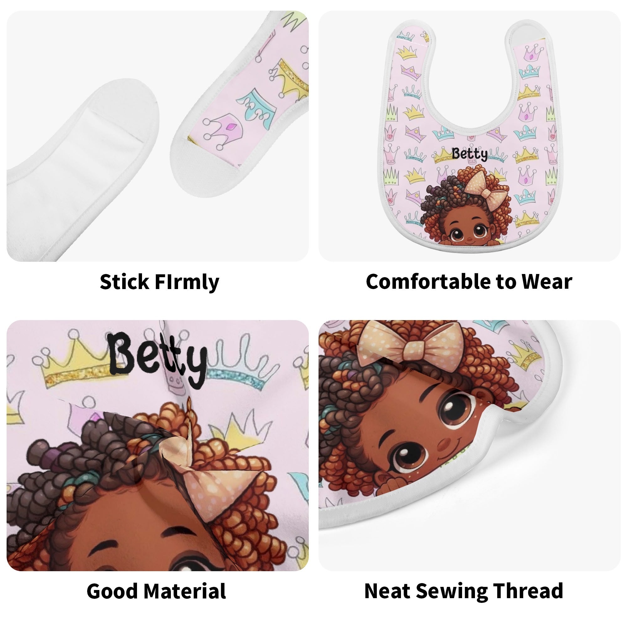 Custom Drooling and Teething Baby Bibs for Babies