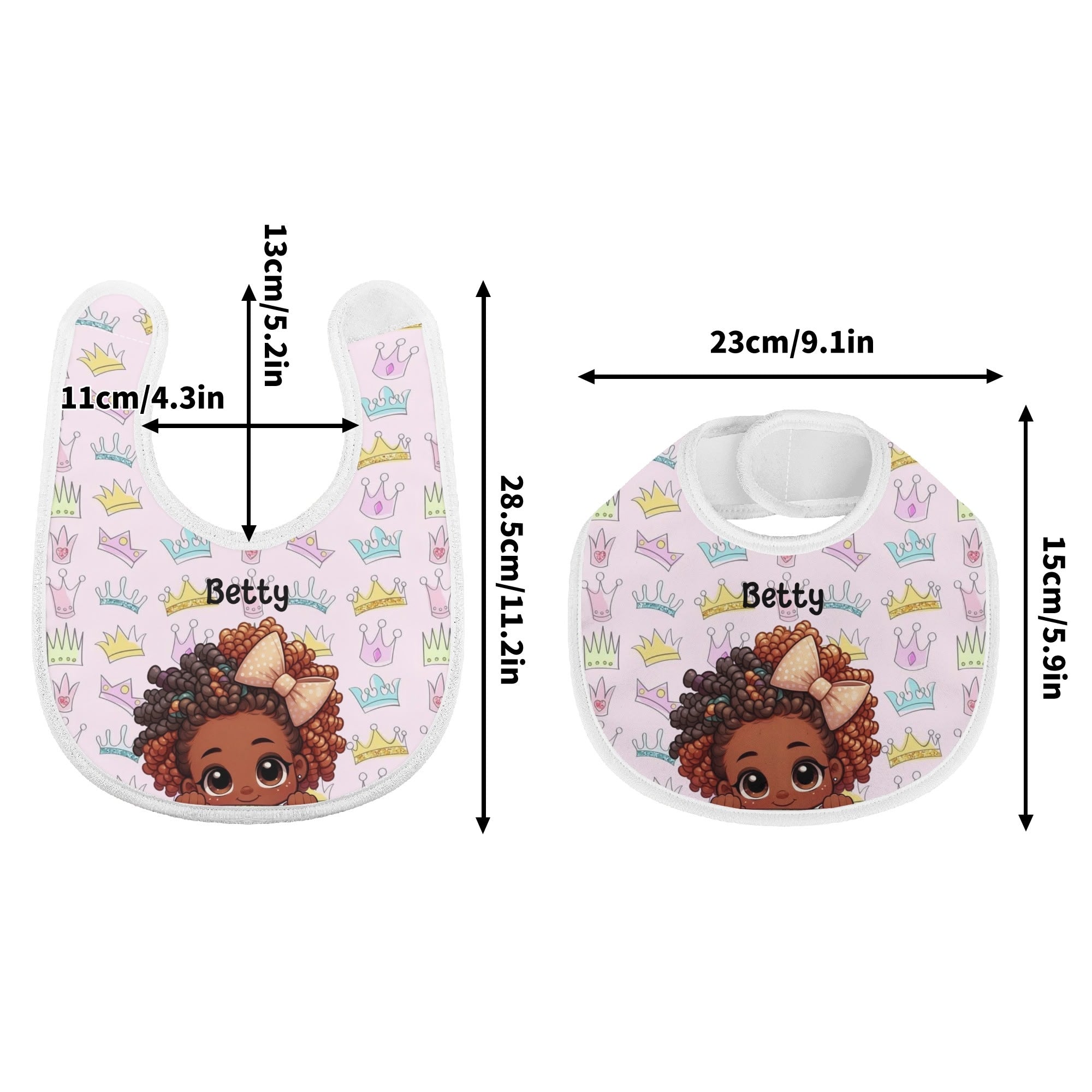 Custom Drooling and Teething Baby Bibs for Babies