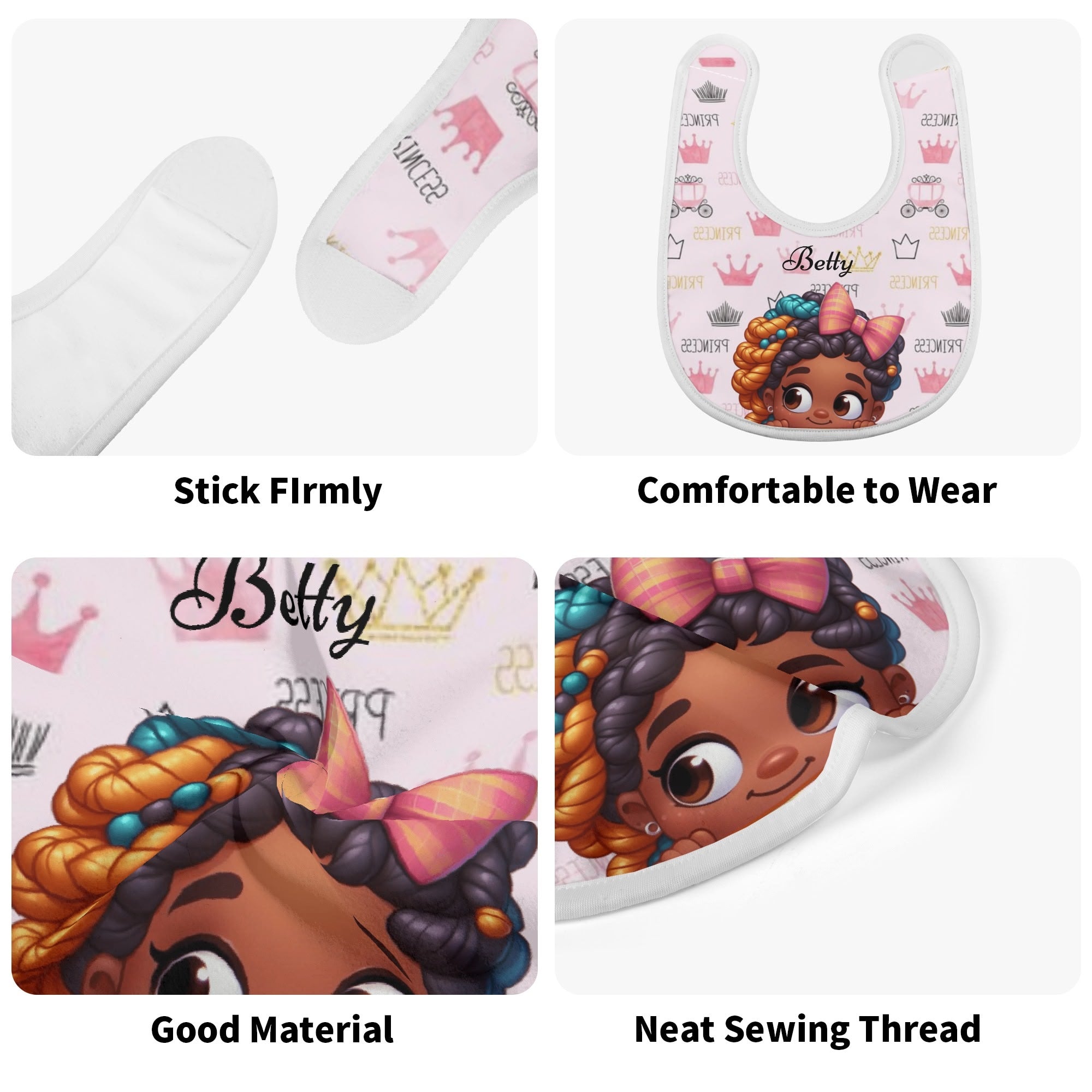 Custom Drooling and Teething Baby Bibs for Babies