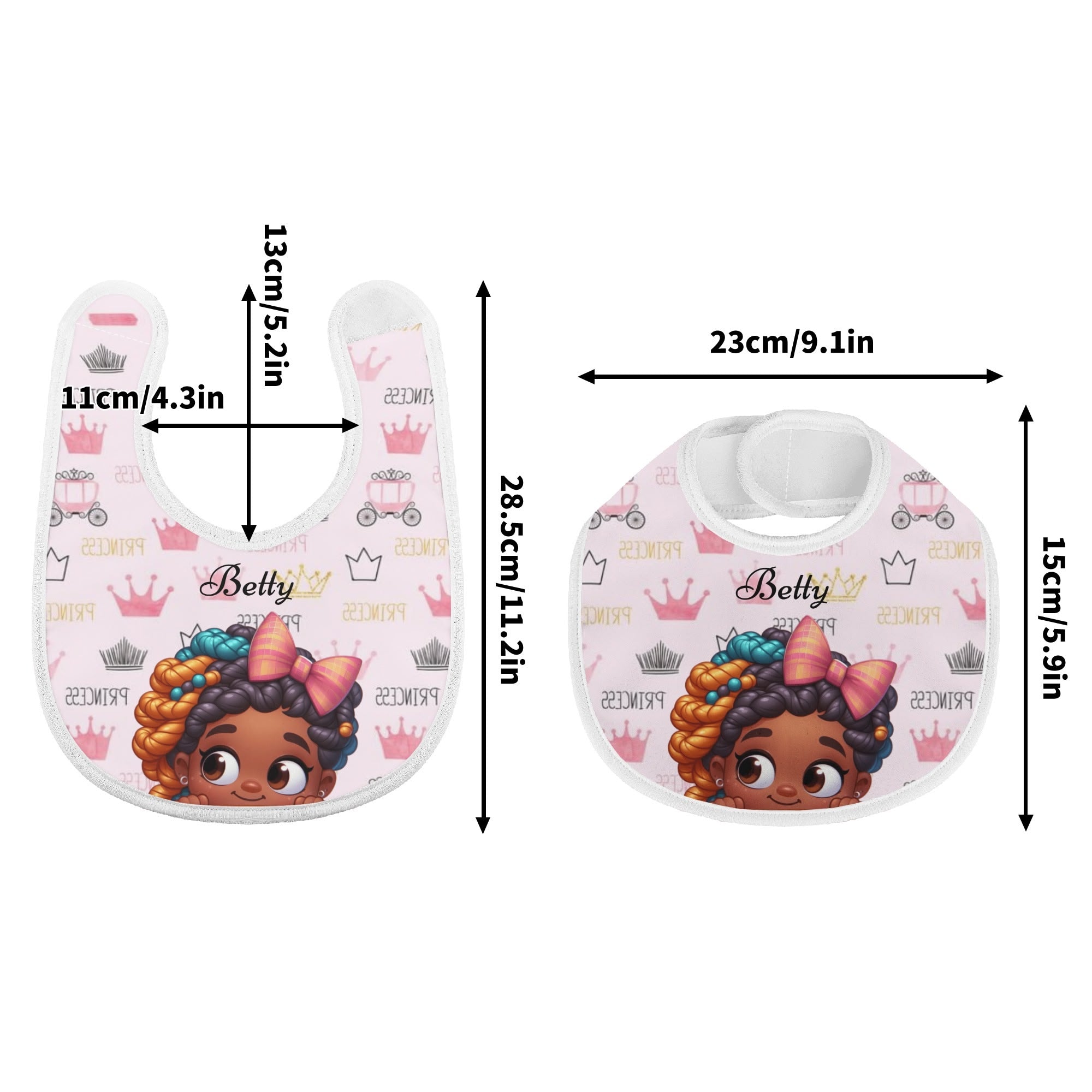 Custom Drooling and Teething Baby Bibs for Babies