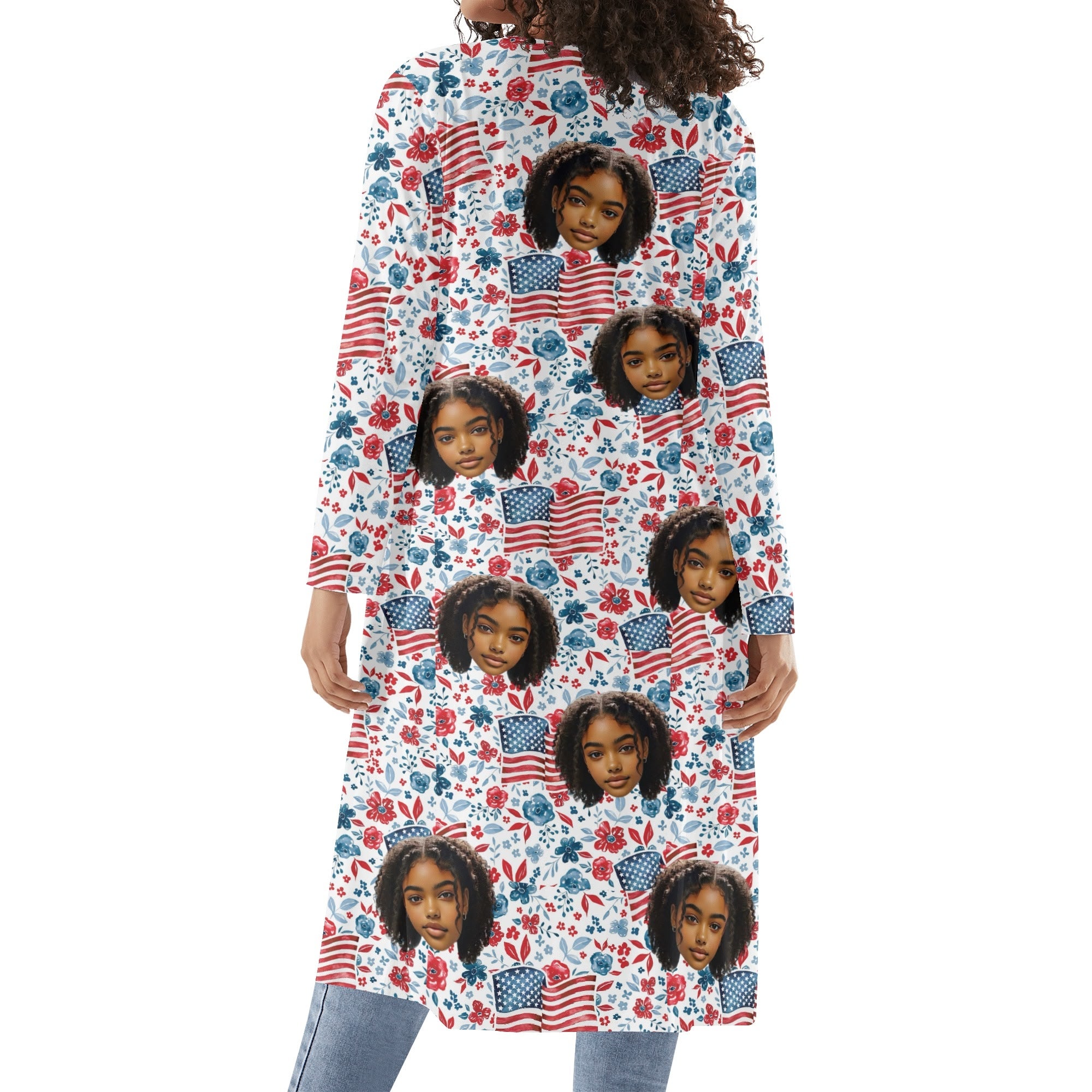 Long Flowy Lightweight Kimono