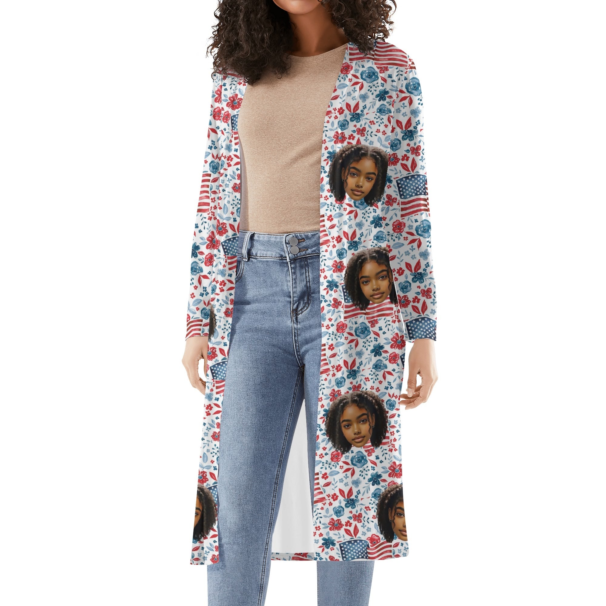 Long Flowy Lightweight Kimono