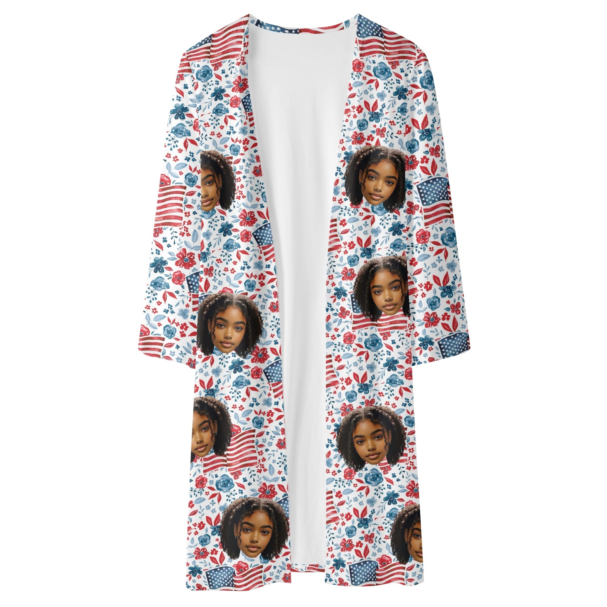 Long Flowy Lightweight Kimono