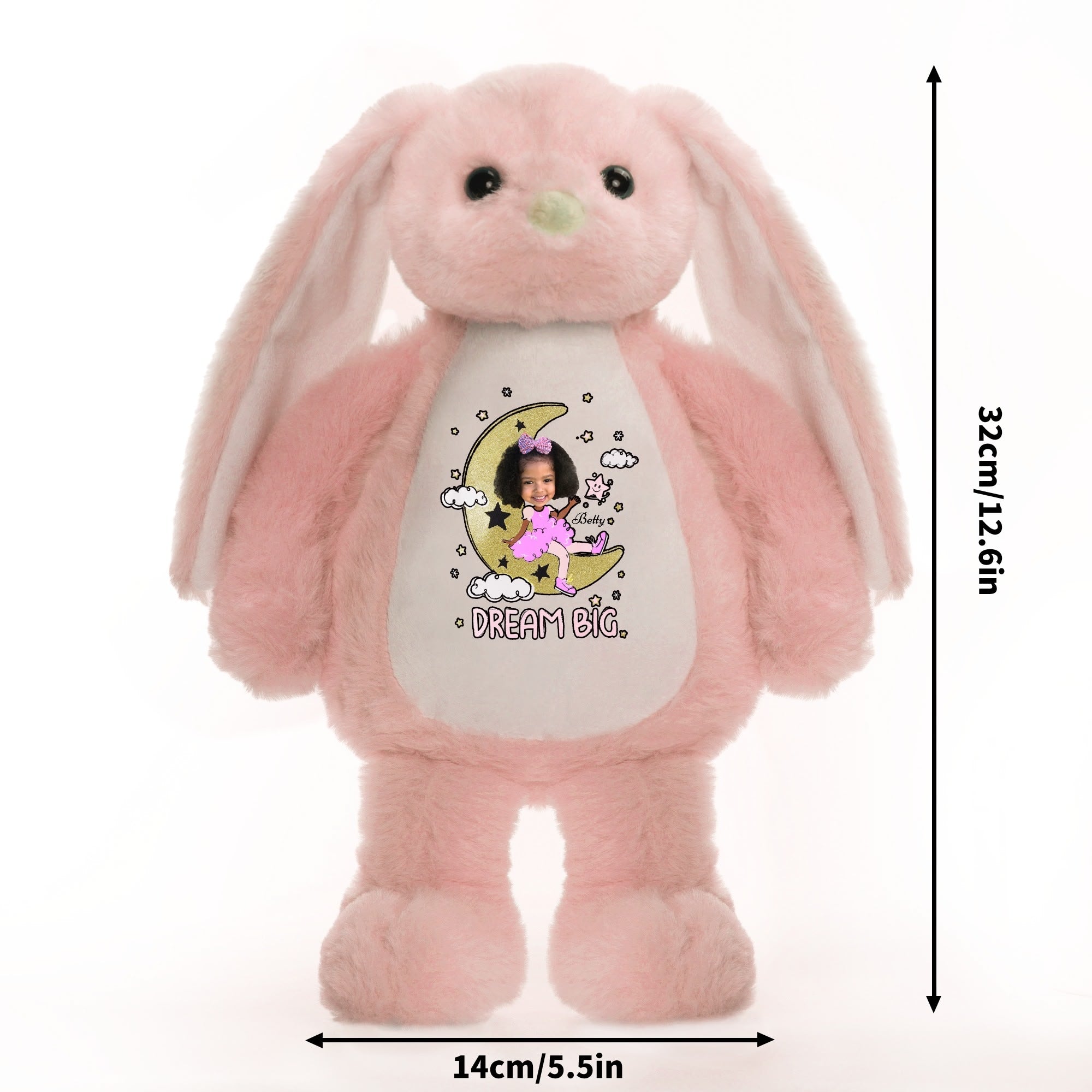 Personalized Plush Stuffed Bunny Rabbit