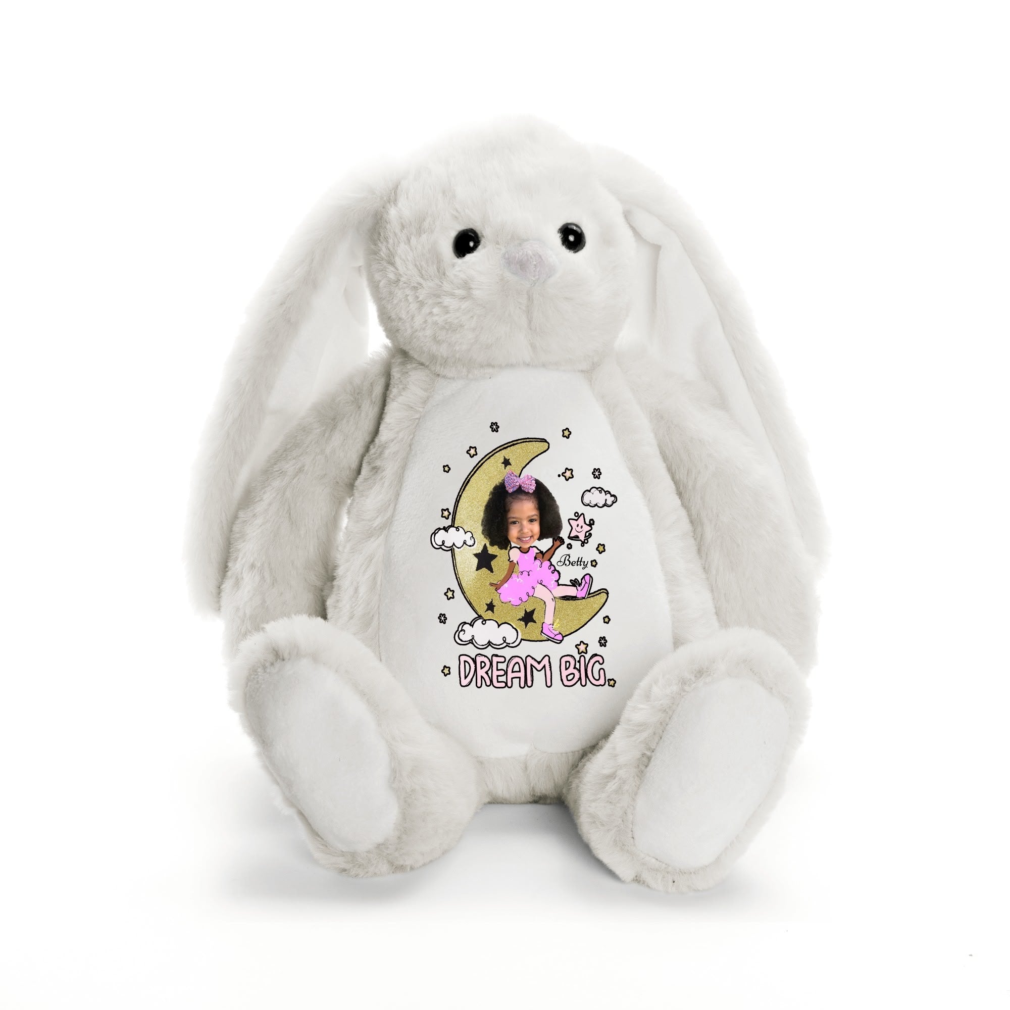Personalized Plush Stuffed Bunny Rabbit